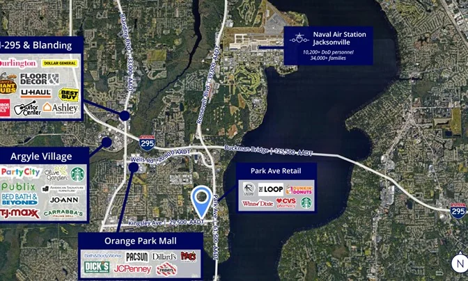 Retail Parcel Available on Blanding Blvd & Branan… — Sale in Middleburg, FL, photo 4 of 8