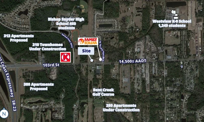Retail Parcel Available on Blanding Blvd & Branan… — Sale in Middleburg, FL, photo 6 of 8