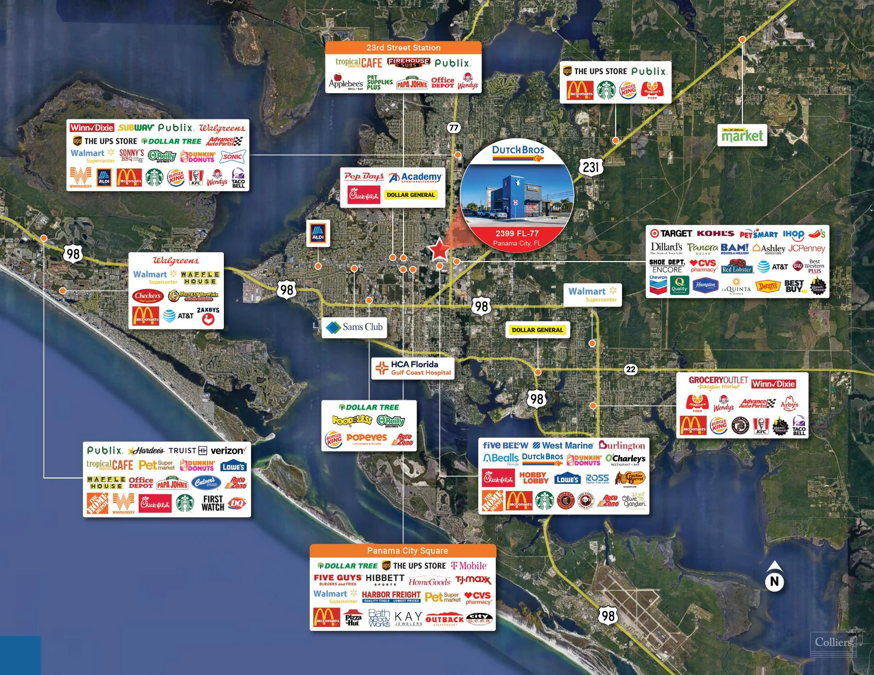 Dutch Bros Coffee | Brand New 15 Yr Abs NNN Lease — Sale in Panama City, FL, photo 4 of 6