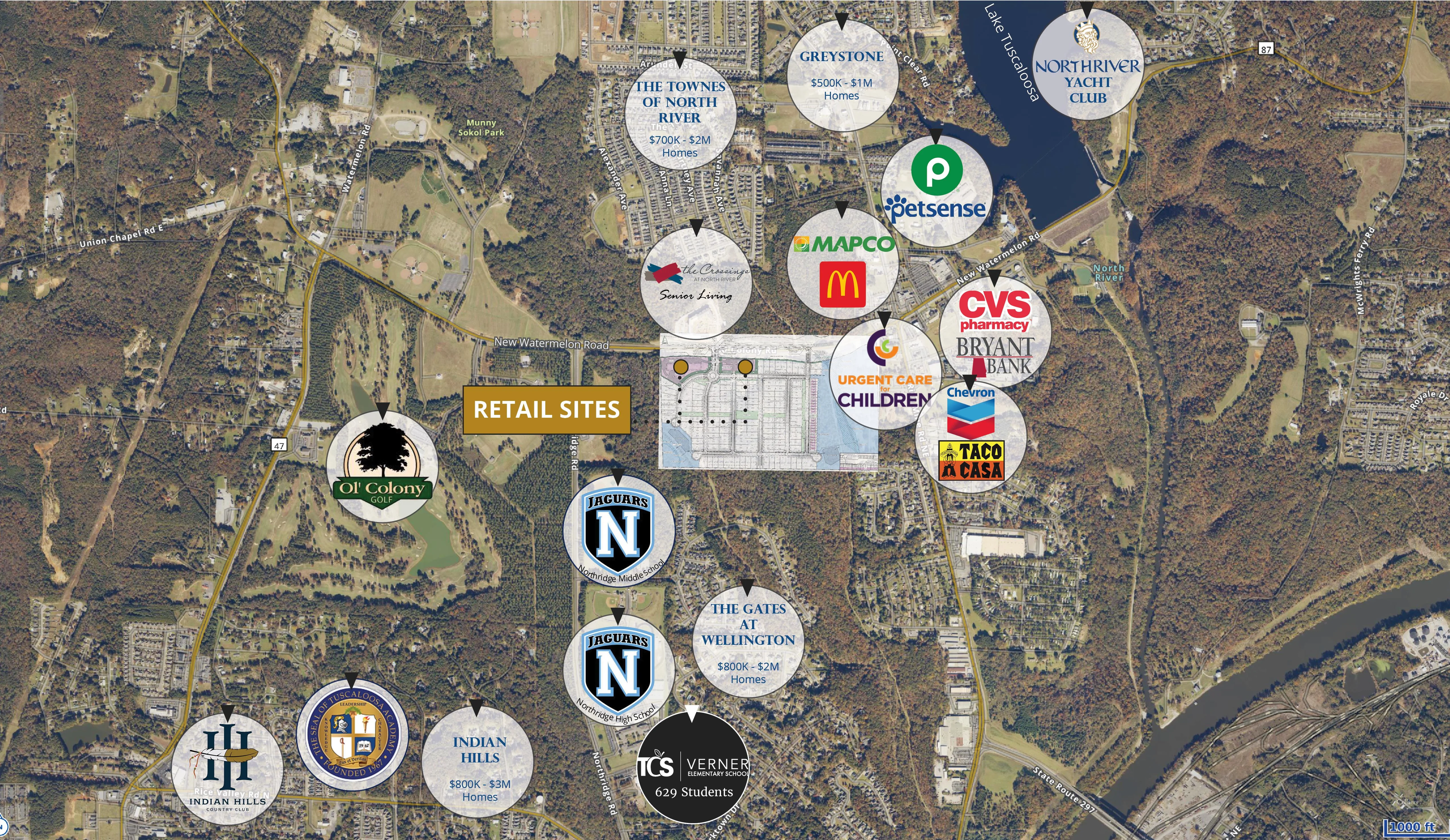 Cambridge Creek Retail Commercial Frontage — Sale in Tuscaloosa, AL, photo 2 of 4