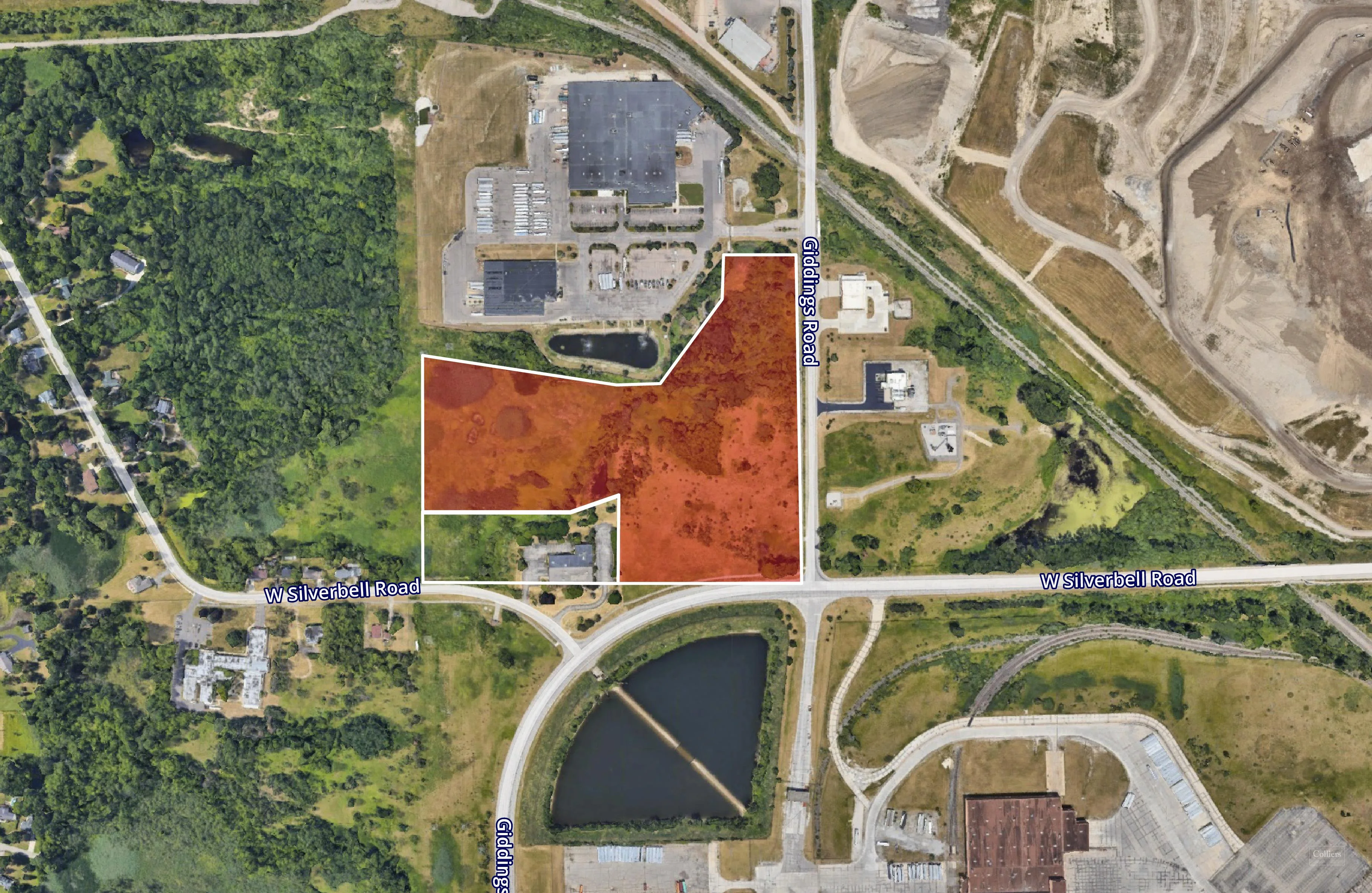 For Sale - 22.3 Acres - Vacant Industrial Land — Sale in Lake Orion, MI, photo 1 of 8