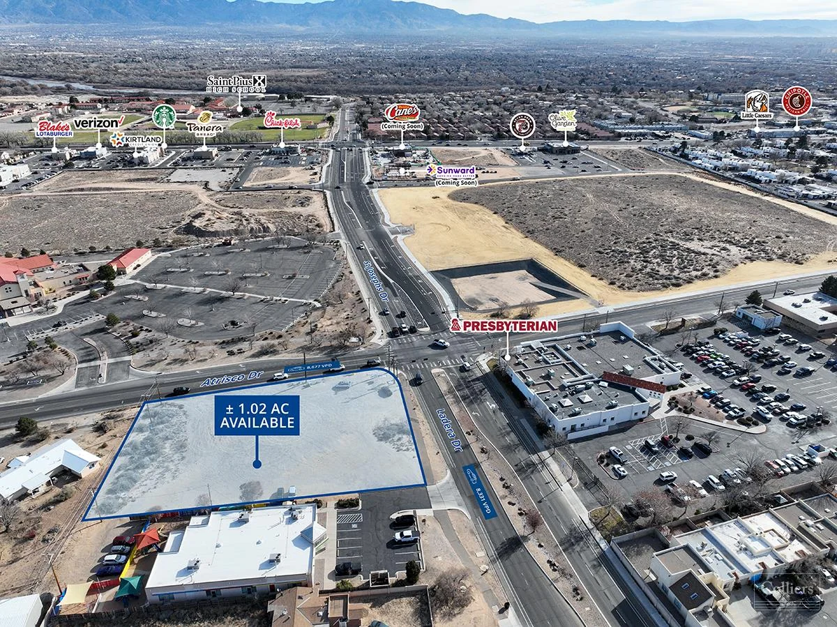 Pad Site | NWC Coors & St. Joseph's — Sale in Nwc St. Joseph's Dr Nw Albuquerque, NM, photo 1 of 8