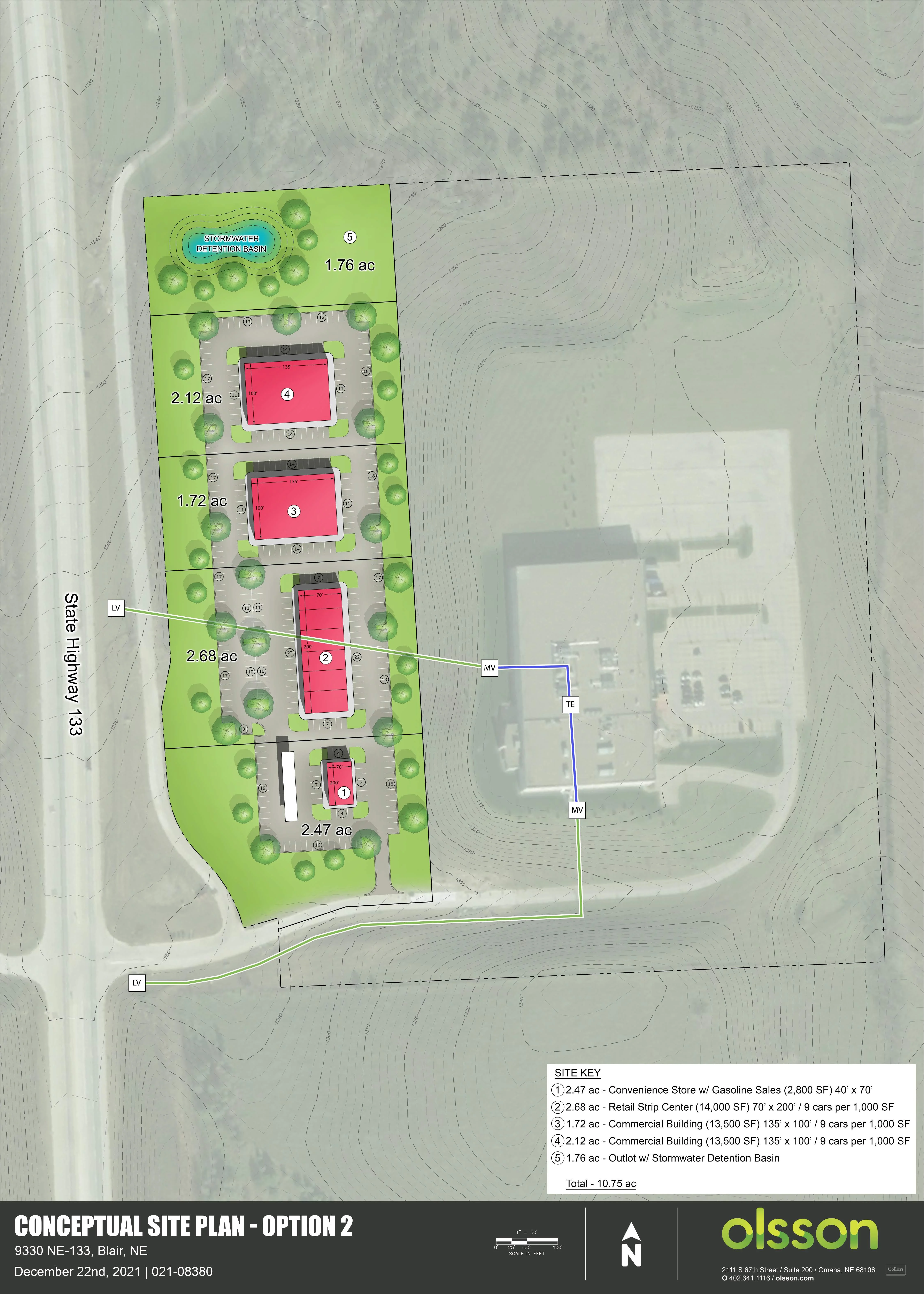 Hwy 133 & Hwy 30 — Sale in Blair, NE, photo 4 of 6