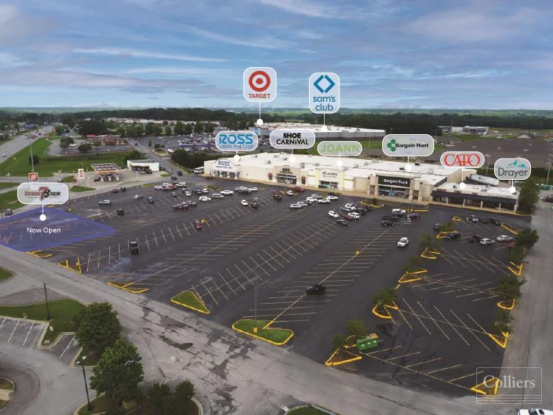 2,400 SF - 44,210 SF Available at Cox Creek Station — Lease in Florence, AL, photo 2 of 5