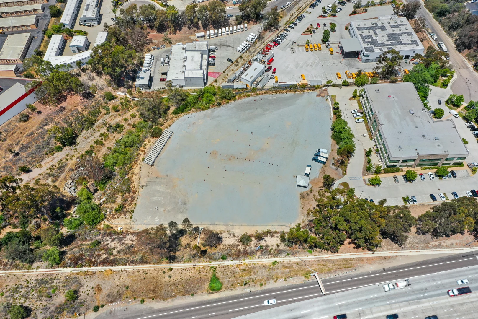 2.35 Acre Fenced & Secured Yard | Central San Diego