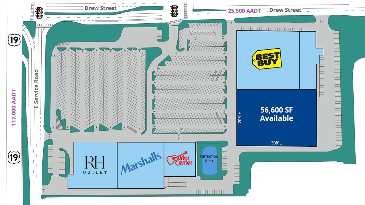 Drew 19 Shopping Center — Lease in Clearwater, FL, photo 4 of 8