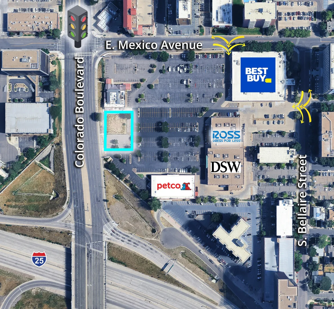 4100 E. Mexico Ave Retail Pad