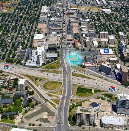 4100 E. Mexico Ave Retail Pad — Lease in Denver, CO, photo 2 of 5