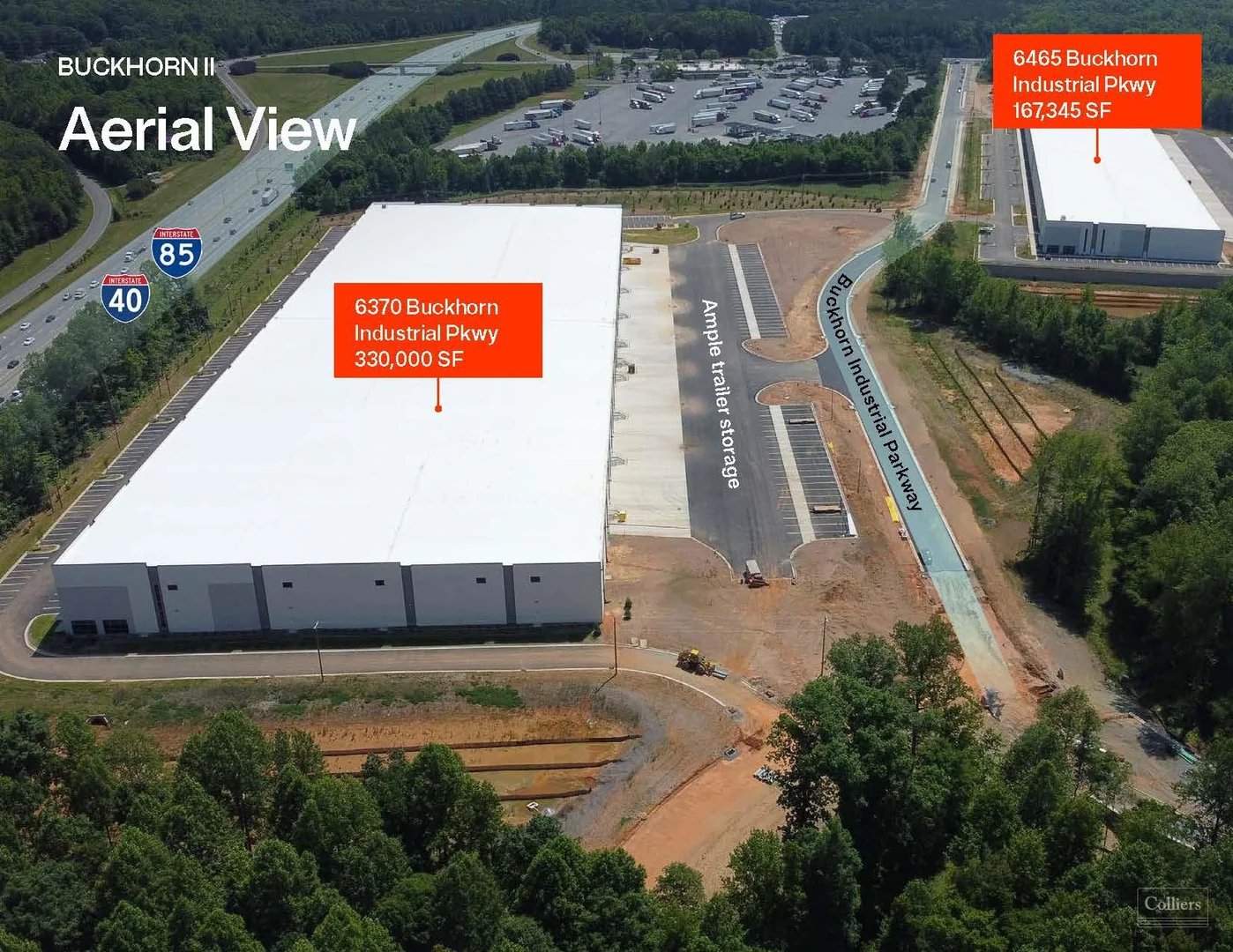 Buckhorn II | 50,000 - 330,000 SF Available — Lease in Mebane, NC, photo 3 of 5