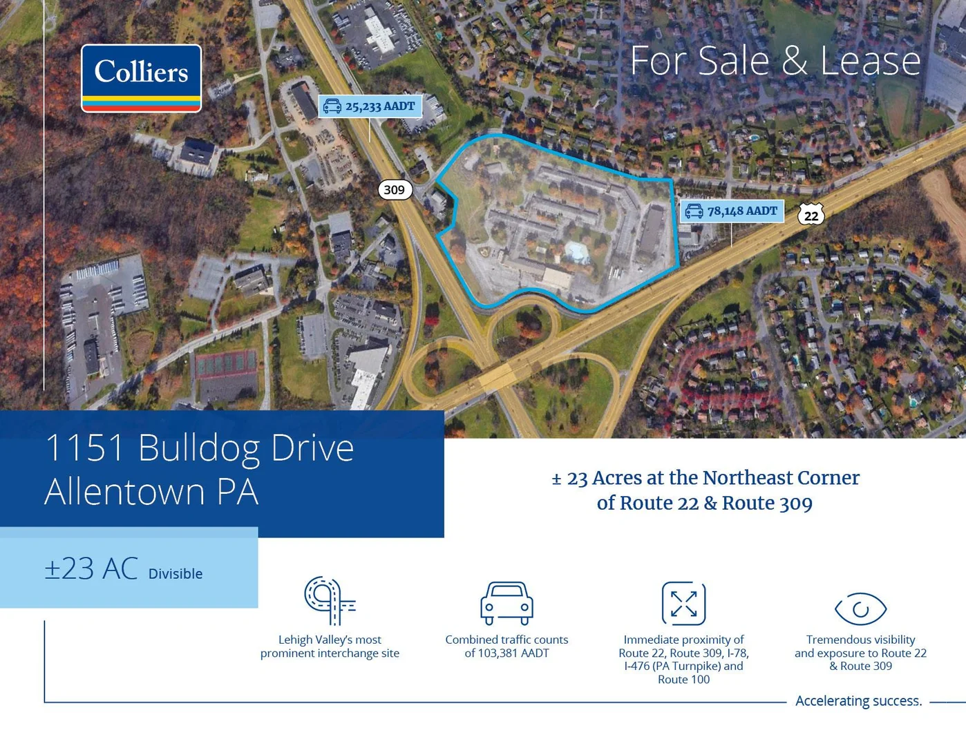 For Sale/Lease - 6.8 Acres
