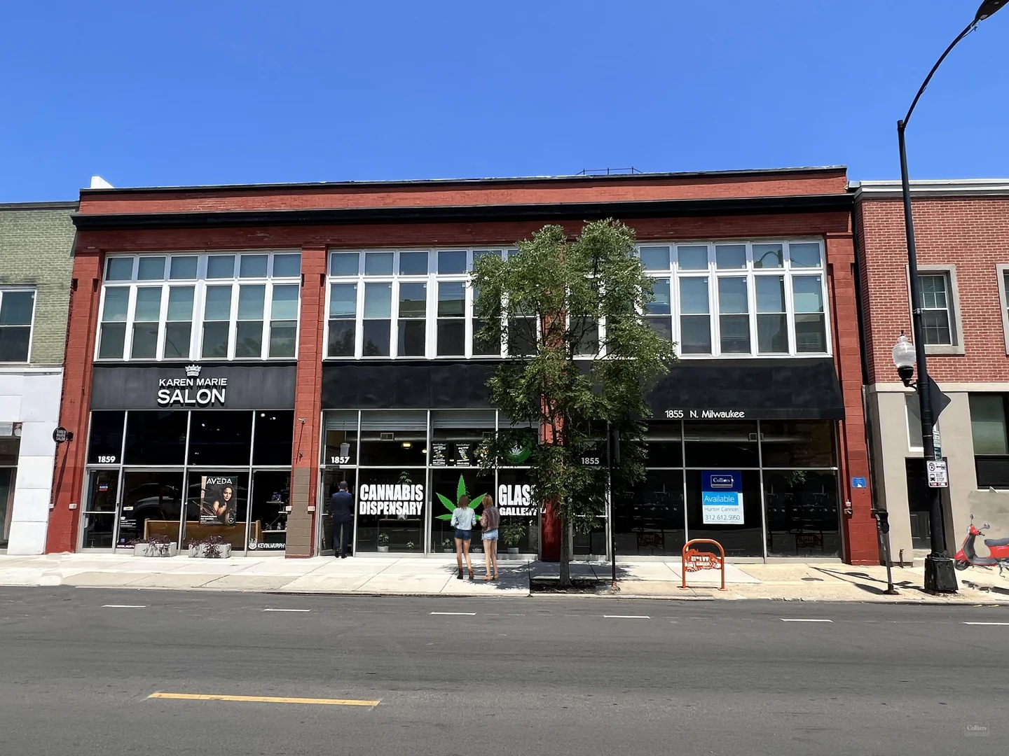 1855 N Milwaukee Retail Space For Lease