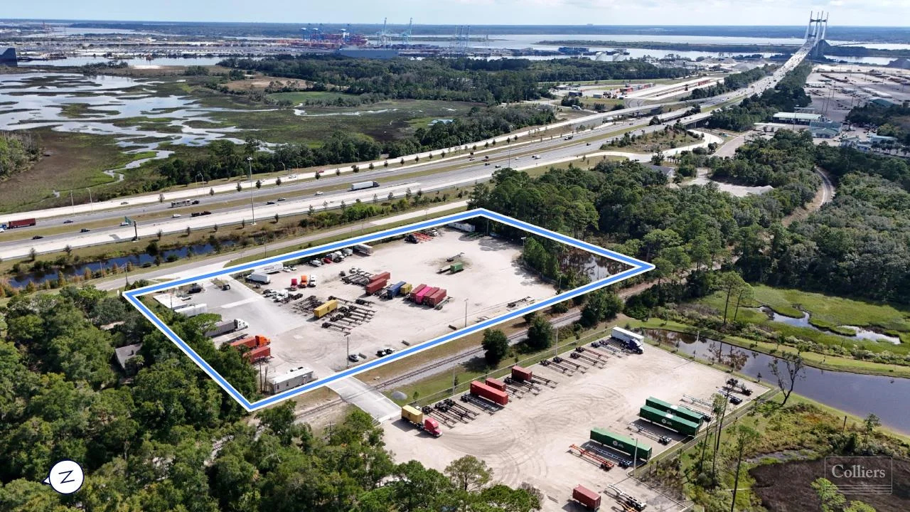 For Lease | Up To 4.5± AC Industrial Outdoor Storage — Lease in Jacksonville, FL, photo 1 of 8