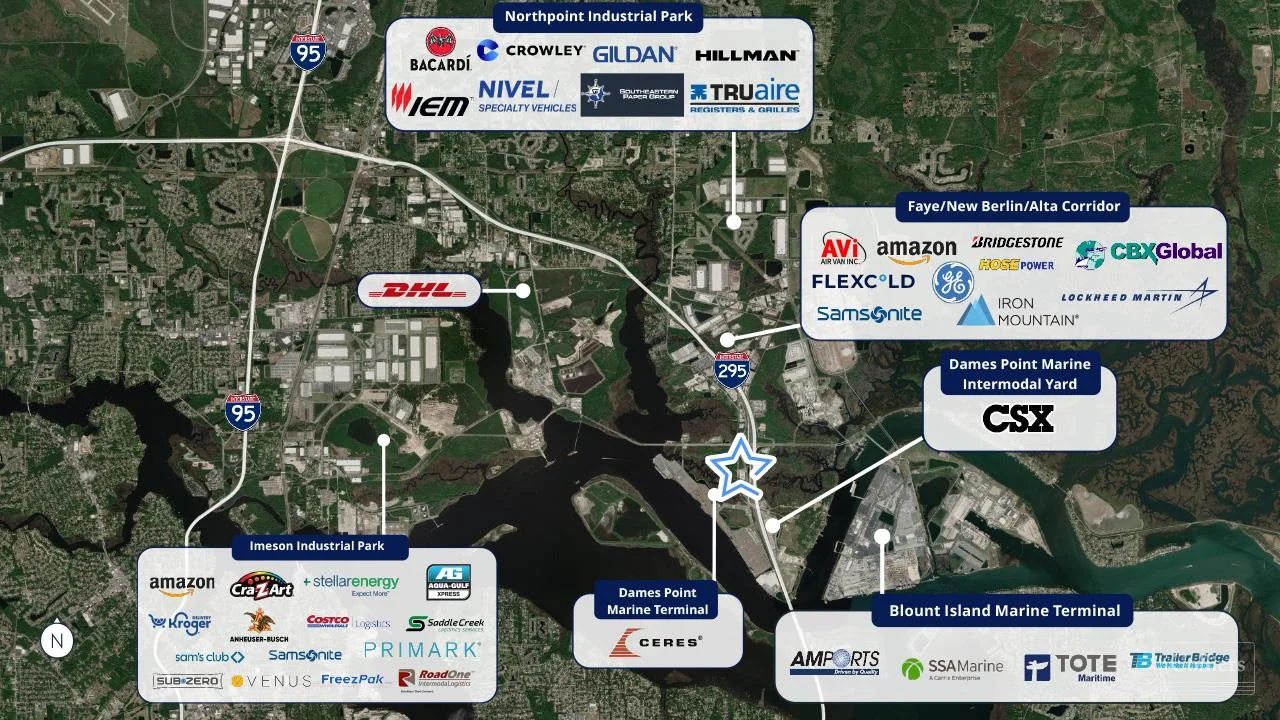 For Lease | Up To 4.5± AC Industrial Outdoor Storage — Lease in Jacksonville, FL, photo 3 of 8
