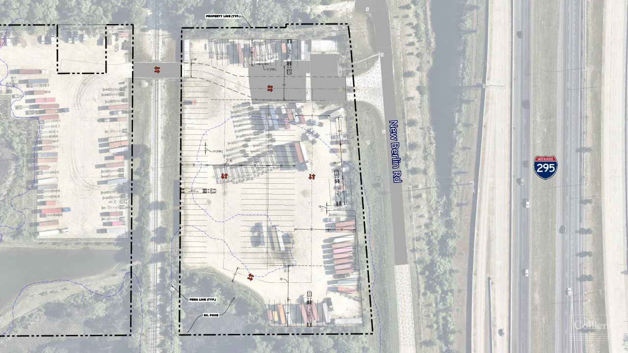 For Lease | Up To 4.5± AC Industrial Outdoor Storage — Lease in Jacksonville, FL, photo 4 of 8