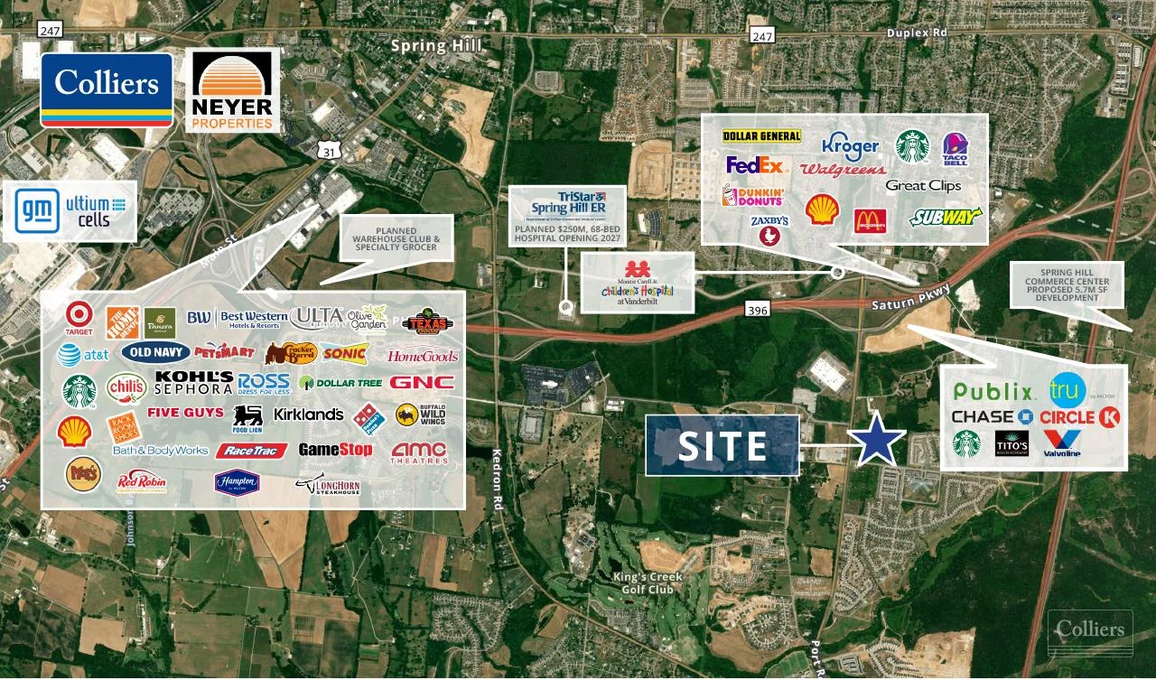 Eastport Farms - Mixed Use Development in Spring Hill