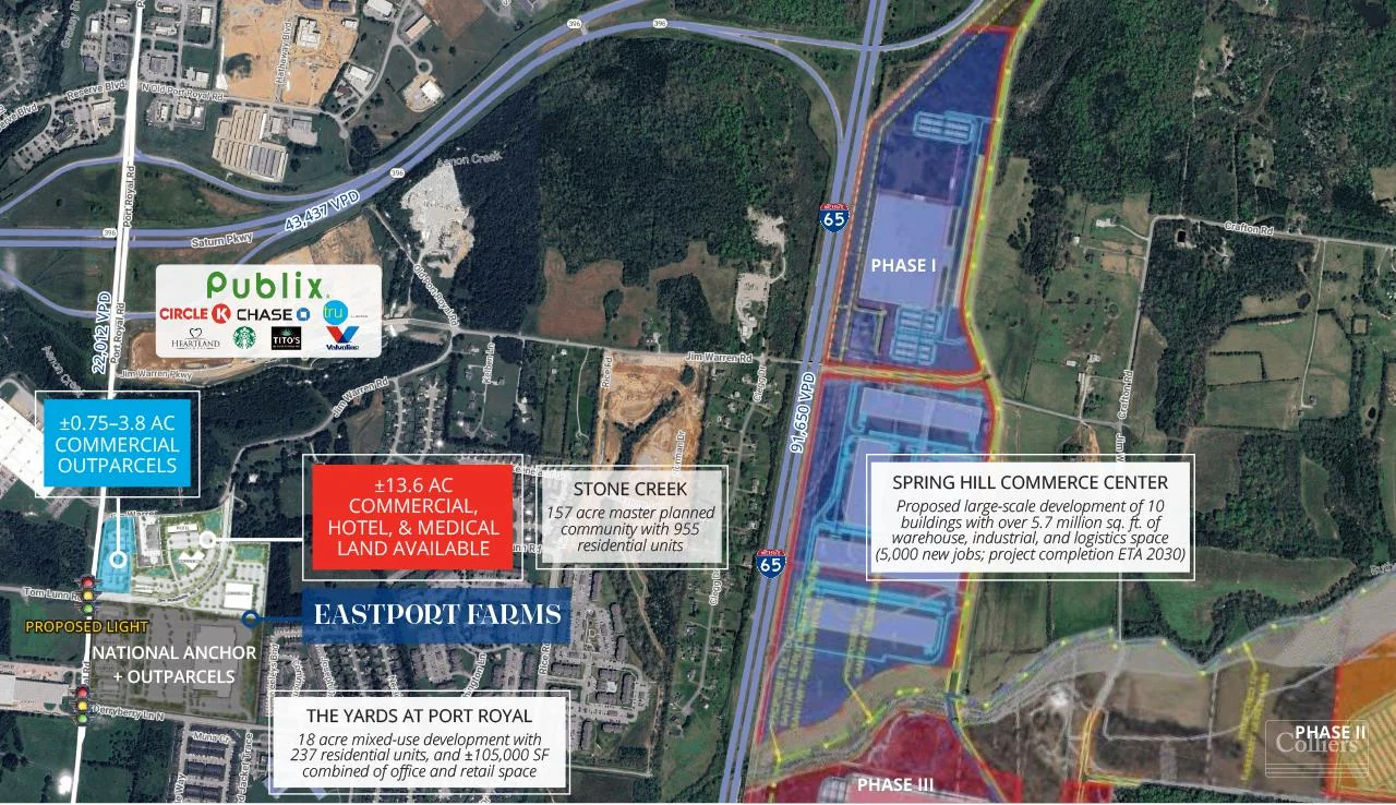 Eastport Farms - Mixed Use Development in Spring Hill — Lease in Spring Hill, TN, photo 2 of 4