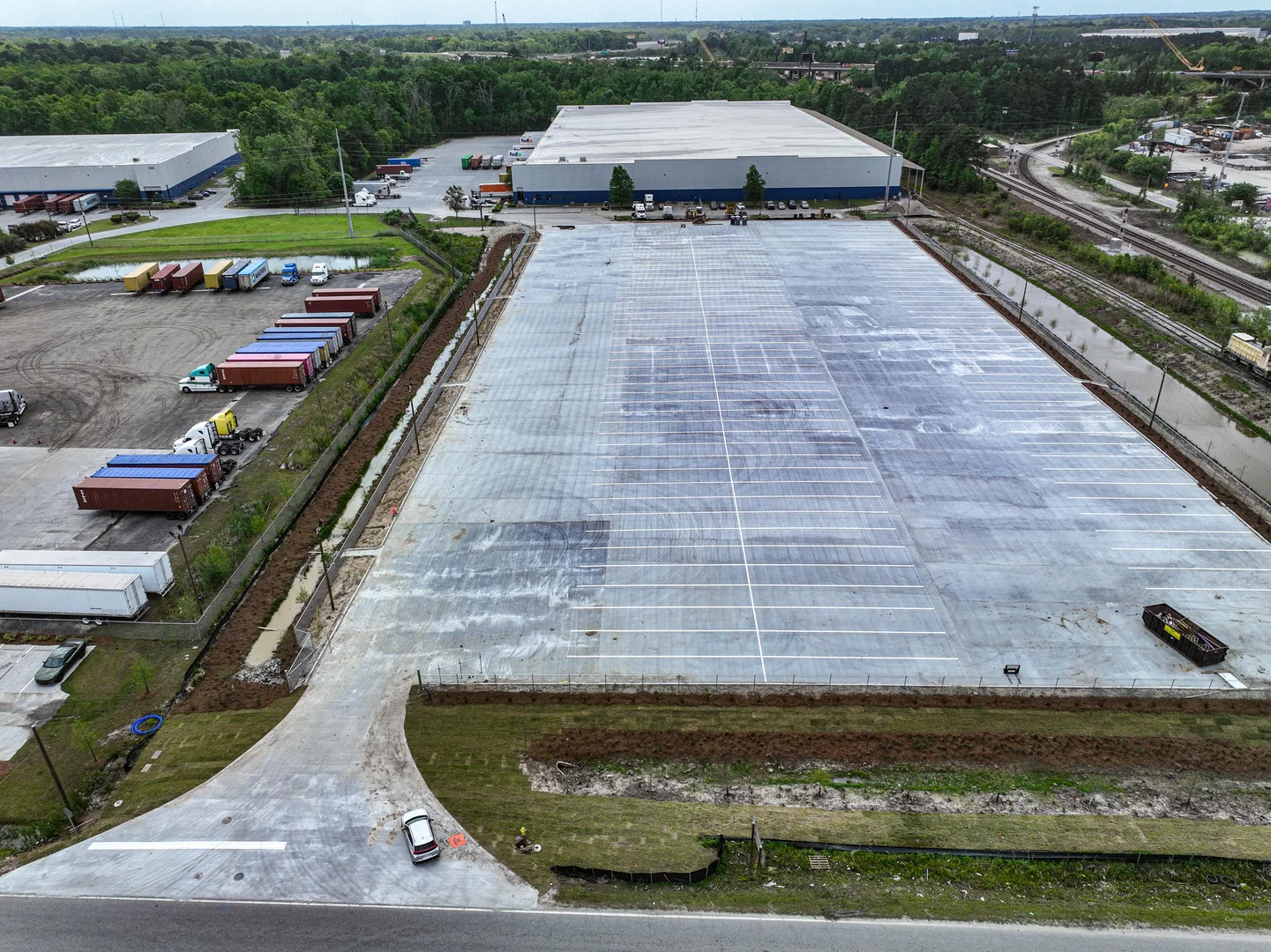 Newly Constructed Trailer Yard — Lease in Savannah, GA, photo 2 of 8