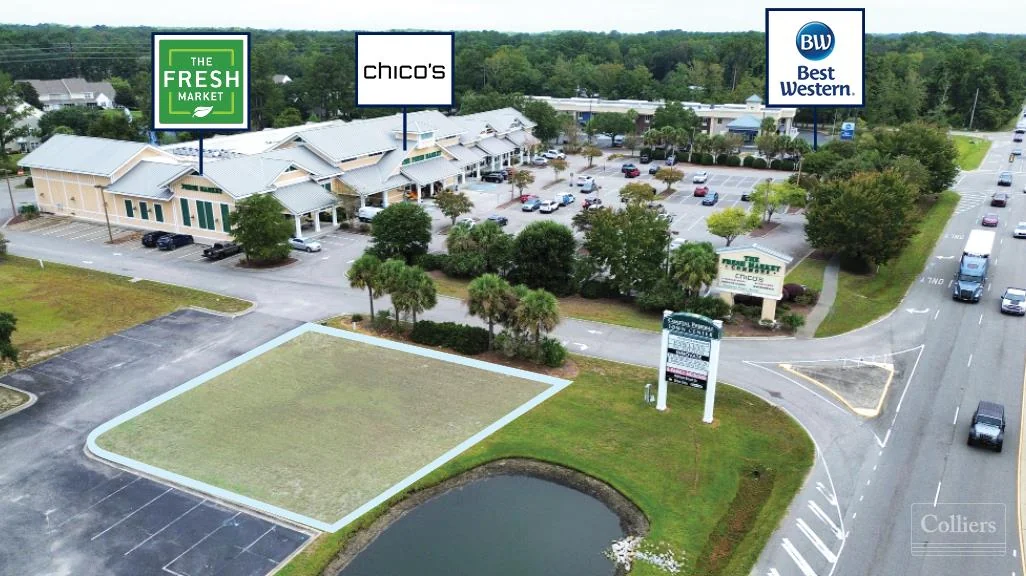 ±4,000-SF Building Pad Ready for Development — Lease in Pawleys Island, SC, photo 2 of 3