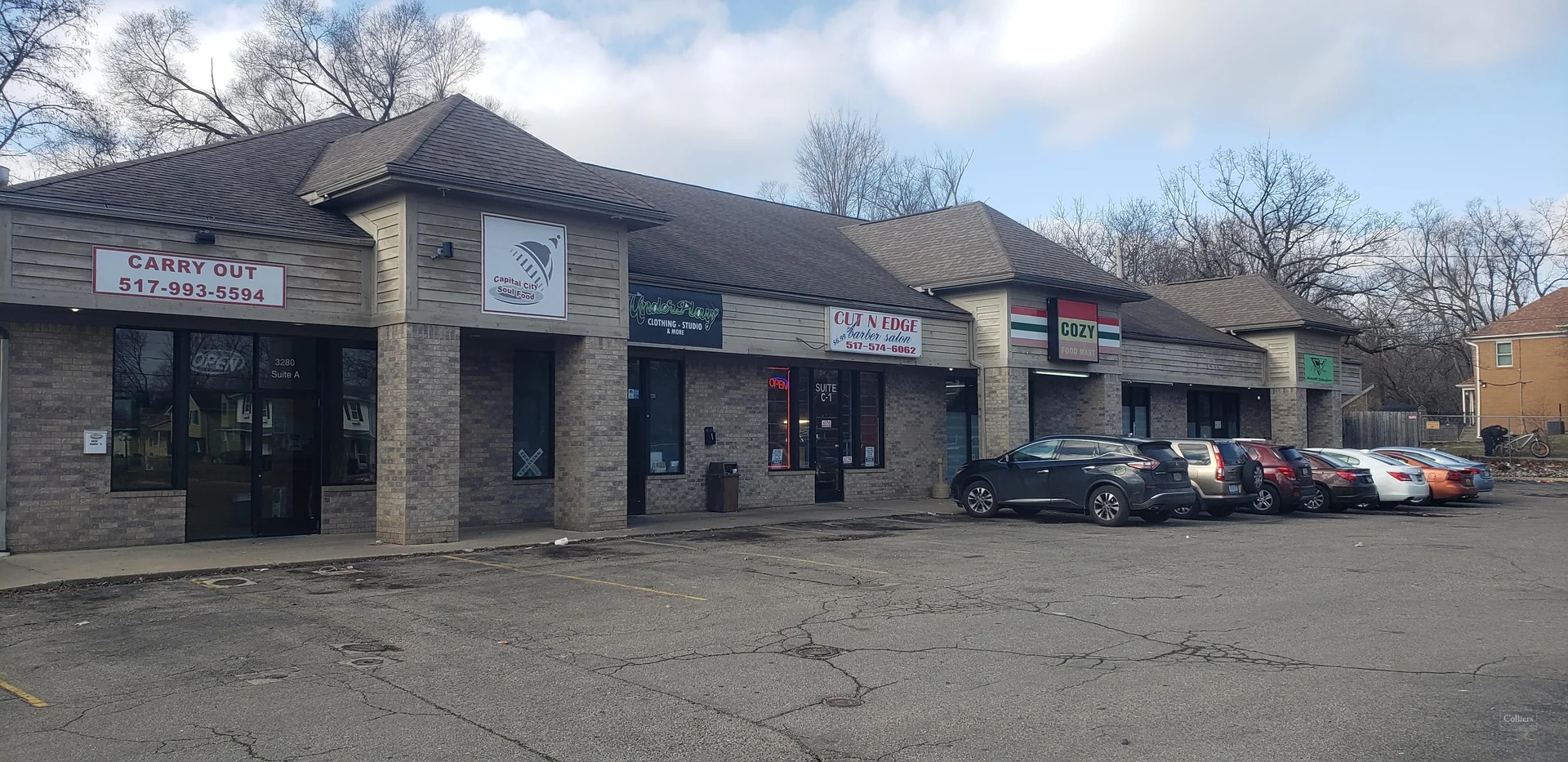 Retail Strip Center For Sale or Lease | Lansing, MI — Lease in Lansing, MI, photo 1 of 7