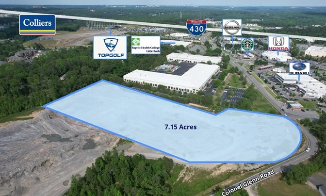 Available: Commercial Land on Kanis Road — Lease in Little Rock, AR, photo 6 of 8