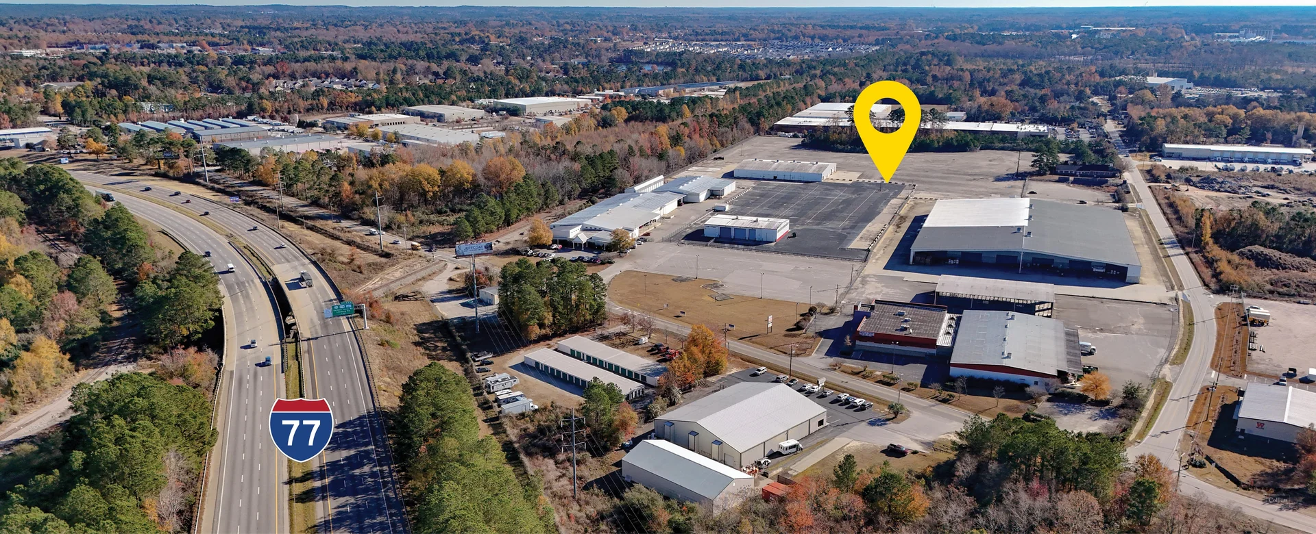 ±19.62 acres of Industrial Outdoor Storage | ±30,104… — Lease in Columbia, SC, photo 2 of 5