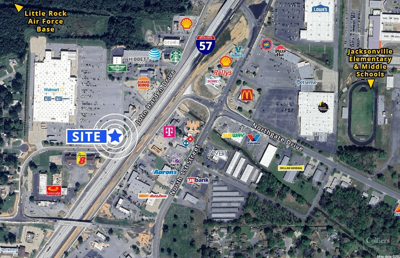 For Sublease: Retail with Drive-Thru — Lease in Jacksonville, AR, photo 3 of 3
