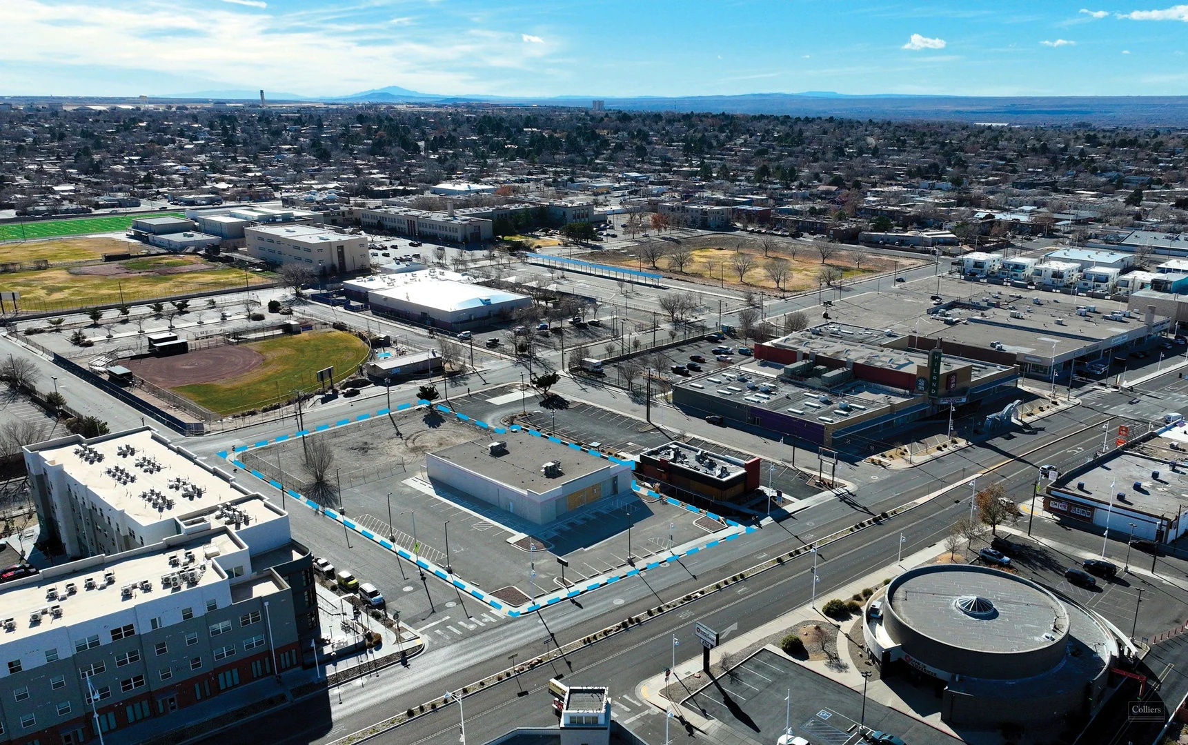 Large Freestanding Building Along Central Ave. — Lease in Albuquerque, NM, photo 1 of 8