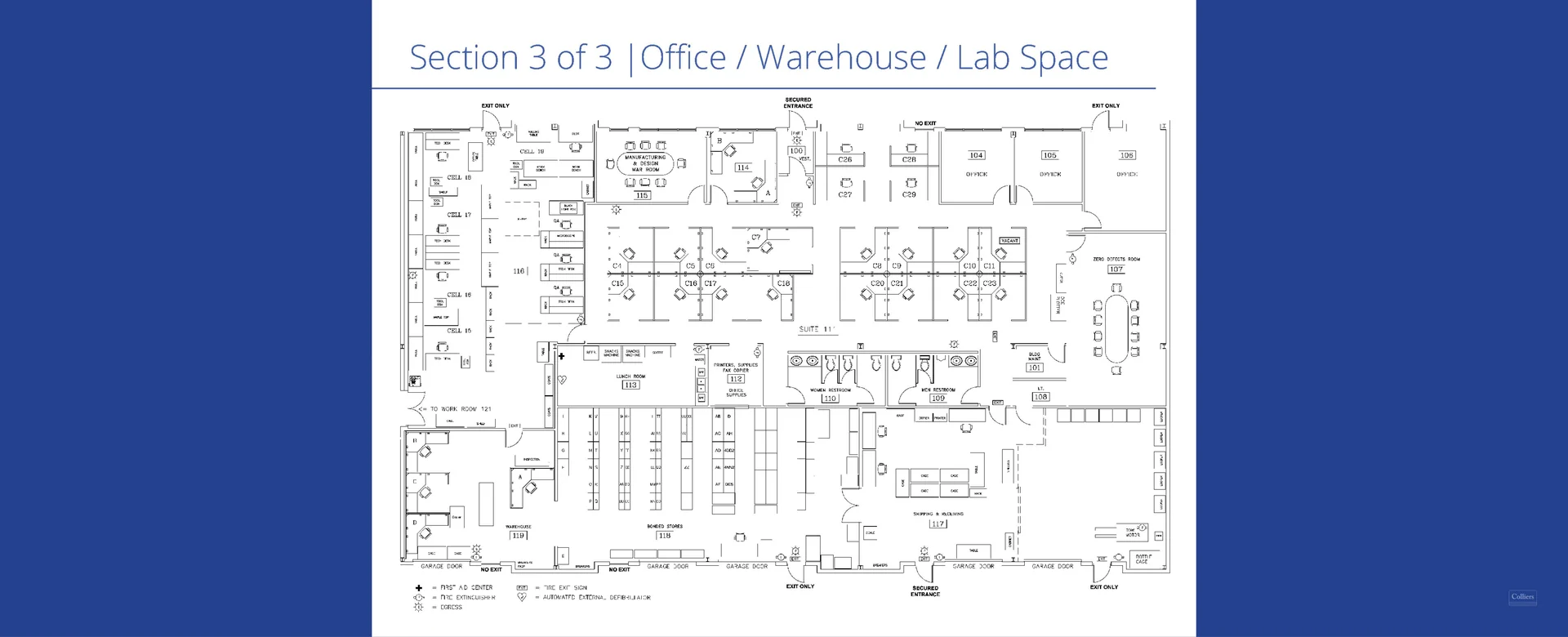 Premium office/warehouse/lab space for sublease — Lease in Middleburg Heights, OH, photo 5 of 8