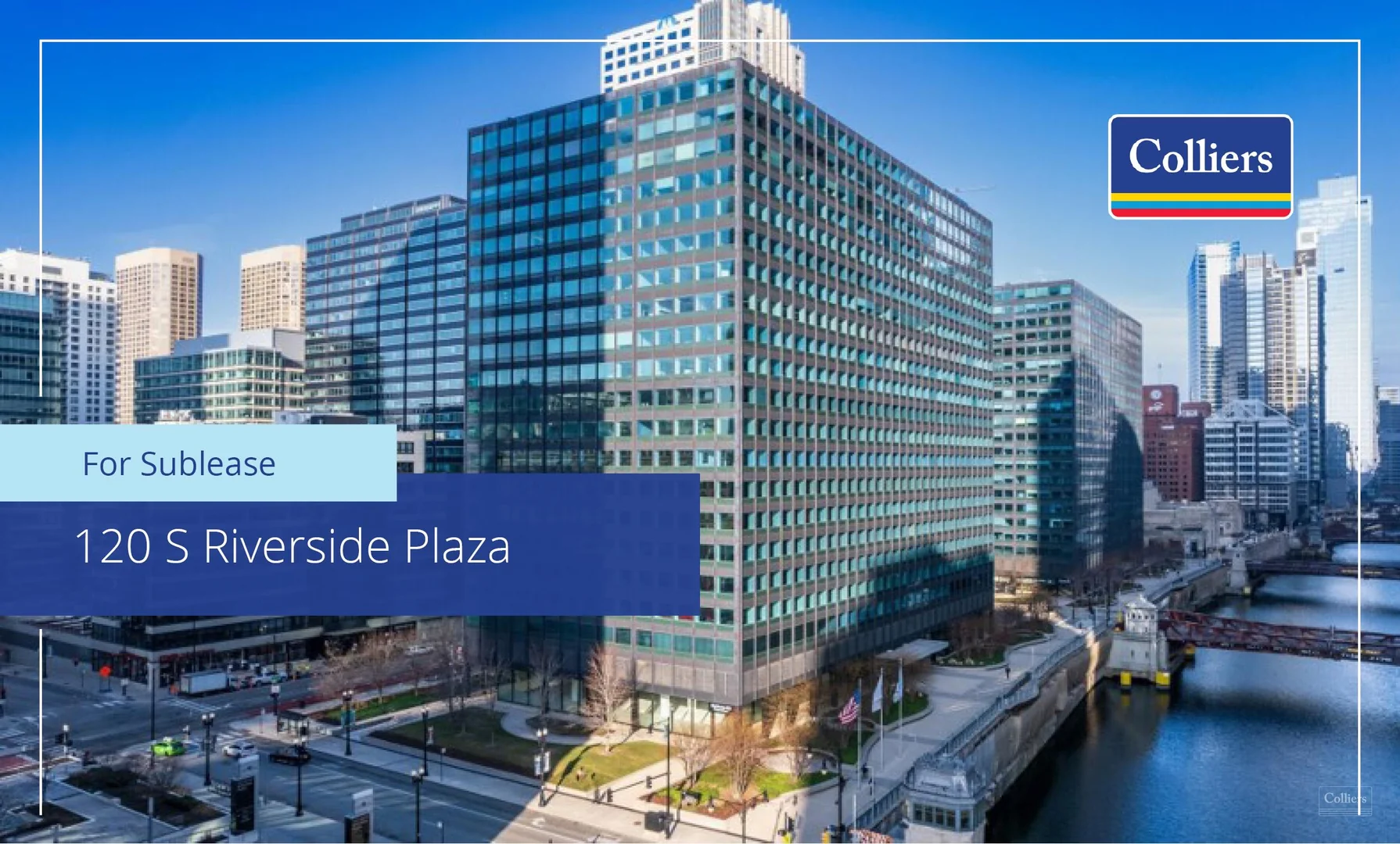 120 S Riverside Plaza - 11th Floor Available for Sublease