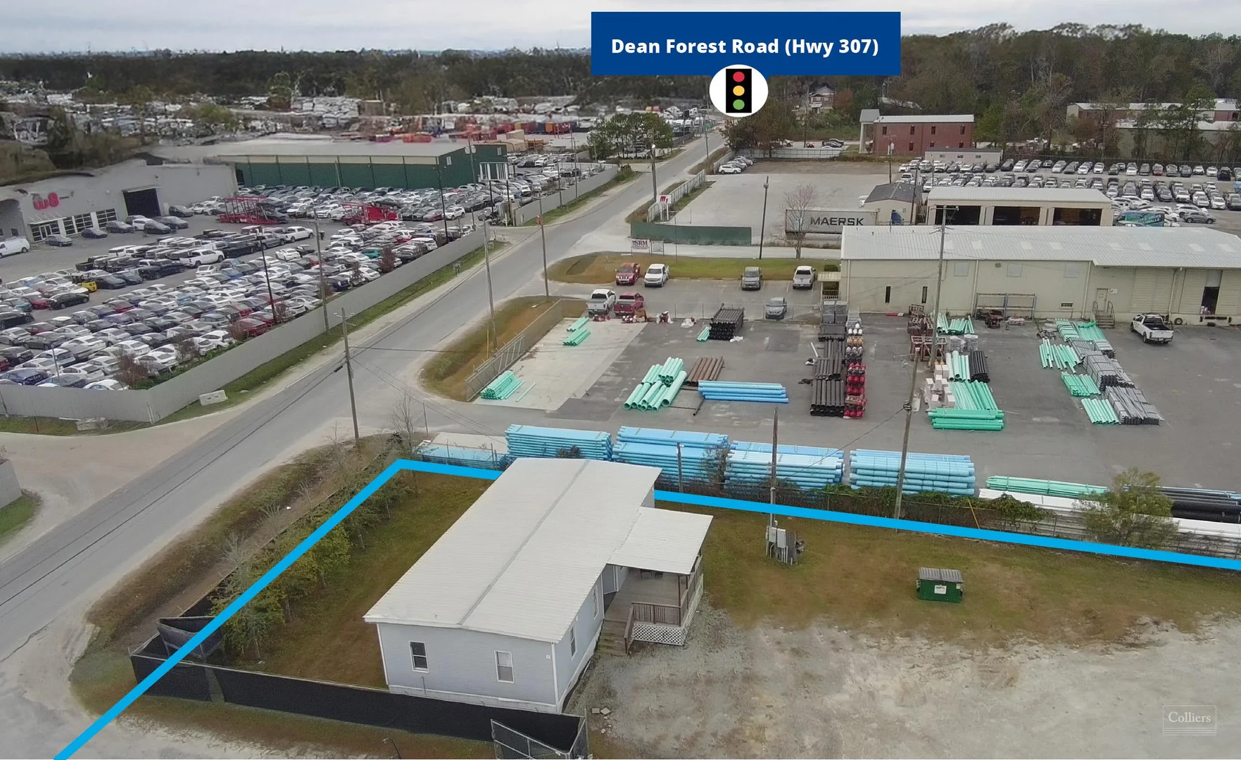 ±4.3 Useable AC Trailer Yard — Lease in Savannah, GA, photo 2 of 3
