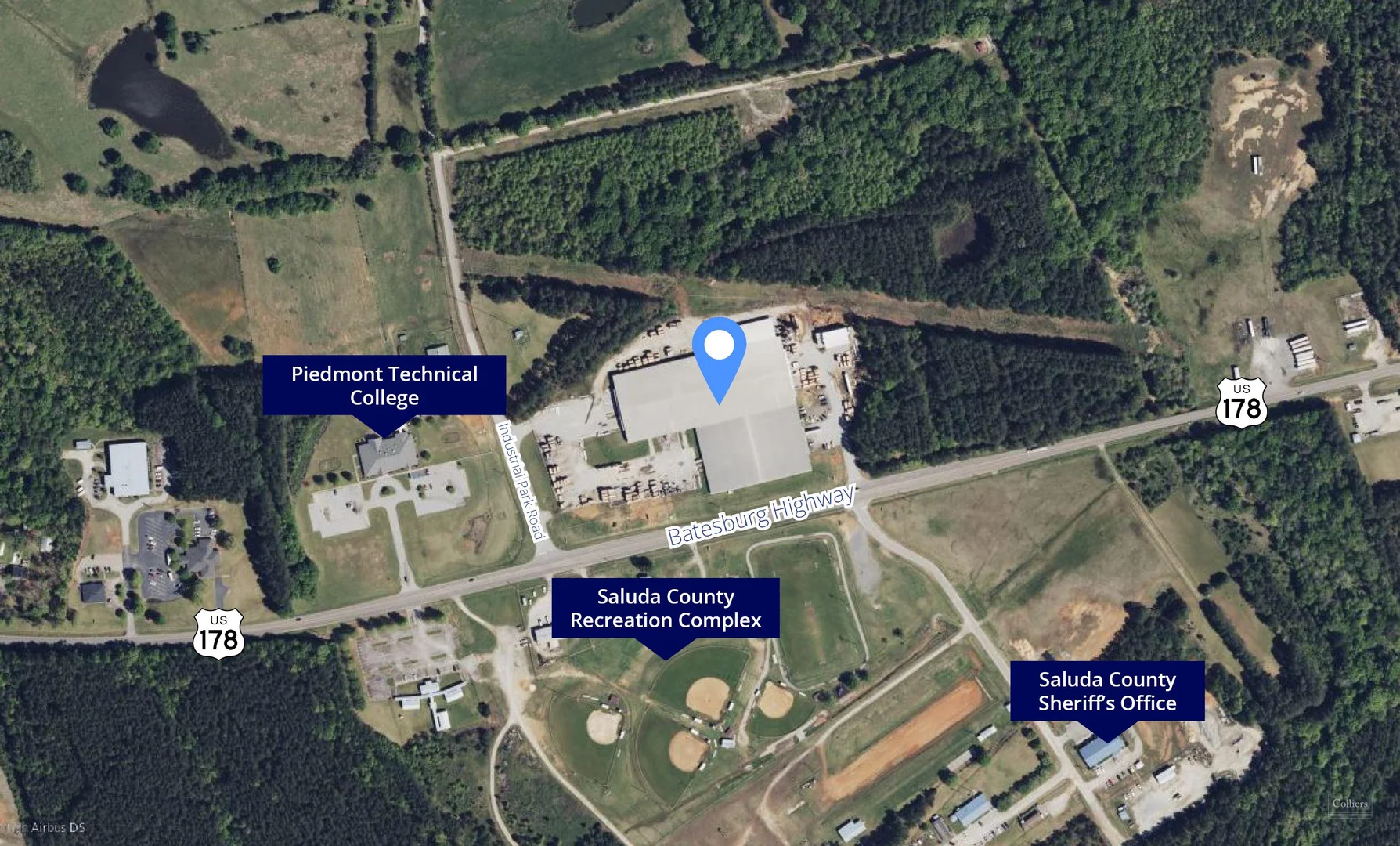 ±60,000 SF industrial space in Saluda, SC — Lease in Saluda, SC, photo 2 of 5