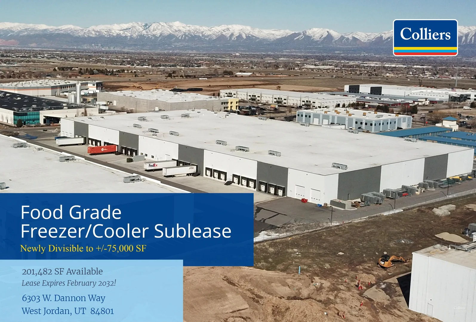 WJ Freezer/Cooler | Sublease — Lease in West Jordan, UT, photo 1 of 5