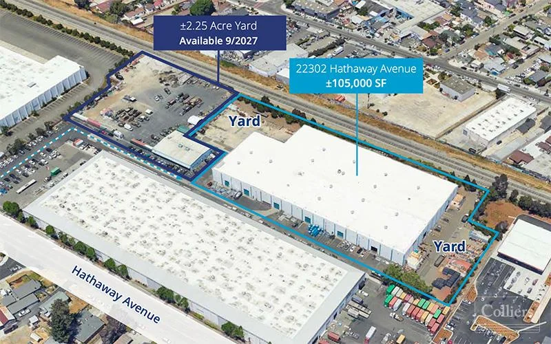 MANUFACTURING SPACE FOR SUBLEASE — Lease in Hayward, CA, photo 1 of 8