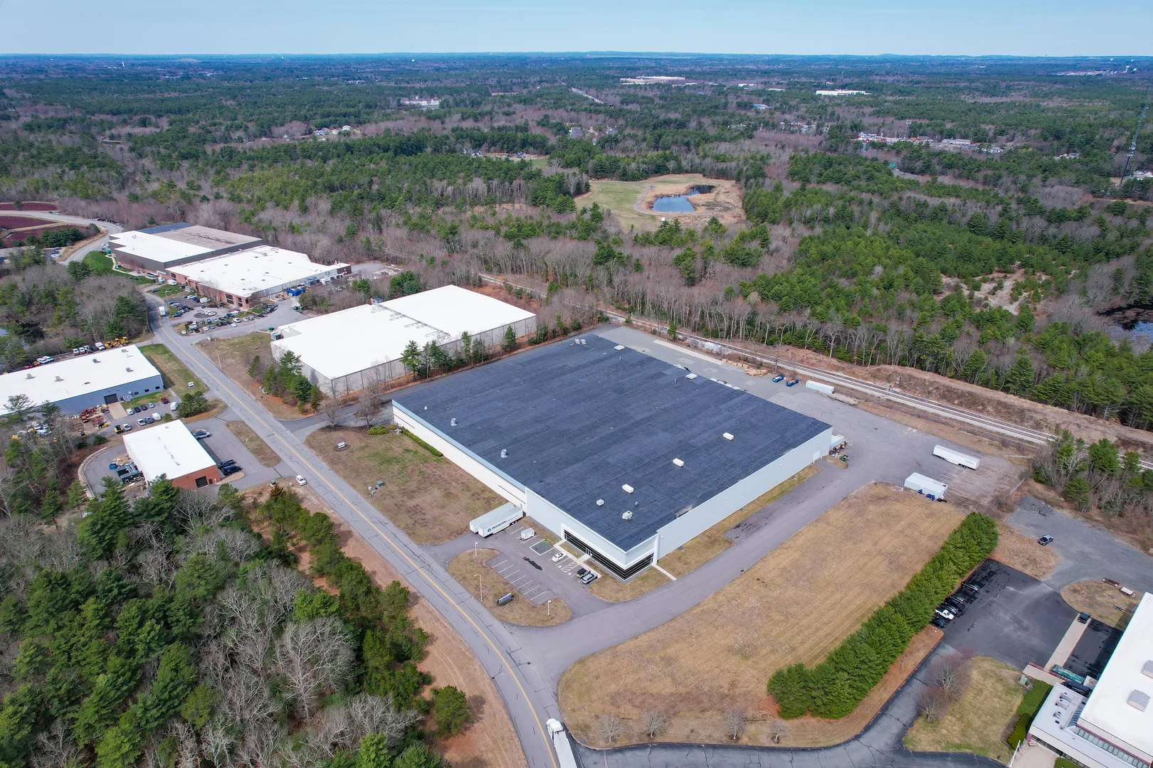 10,000 - 40,000 SF Warehouse Space Available for Sublease in Lakeville, MA