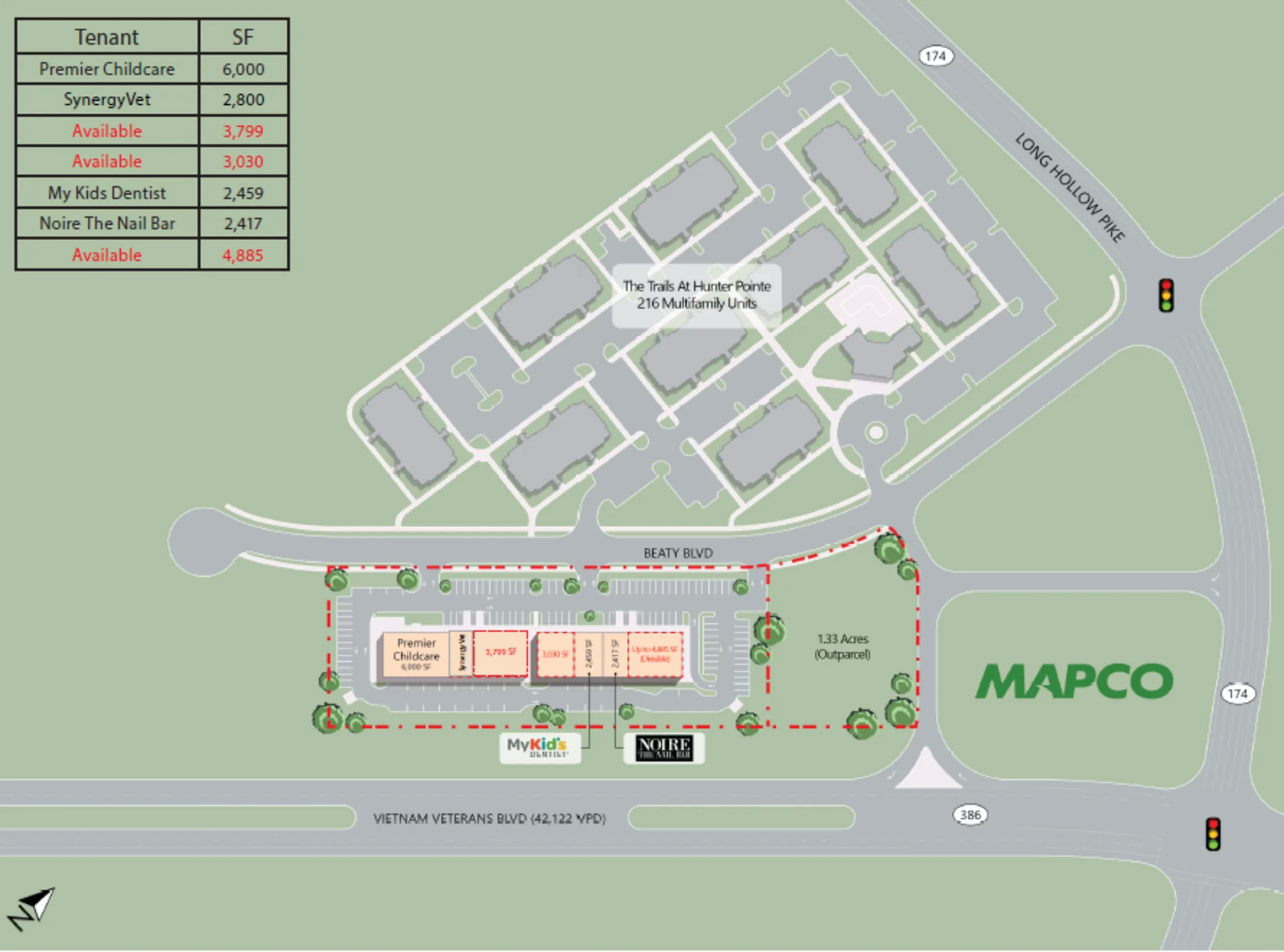 Shoppes at Hunter Pointe — Lease in Gallatin, TN, photo 1 of 1