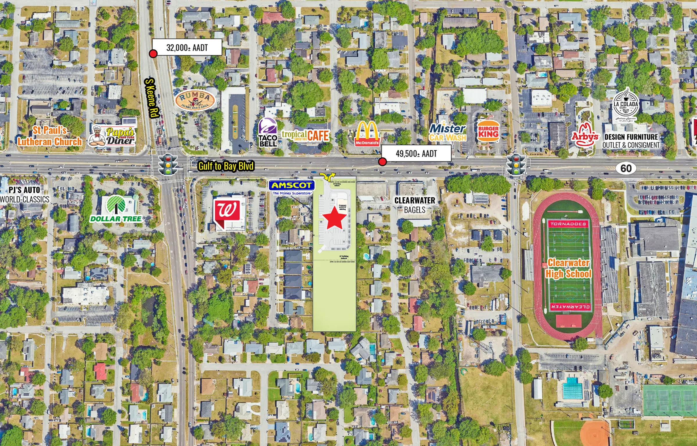Gulf to Bay Retail Pad — Lease in Clearwater, FL, photo 3 of 3