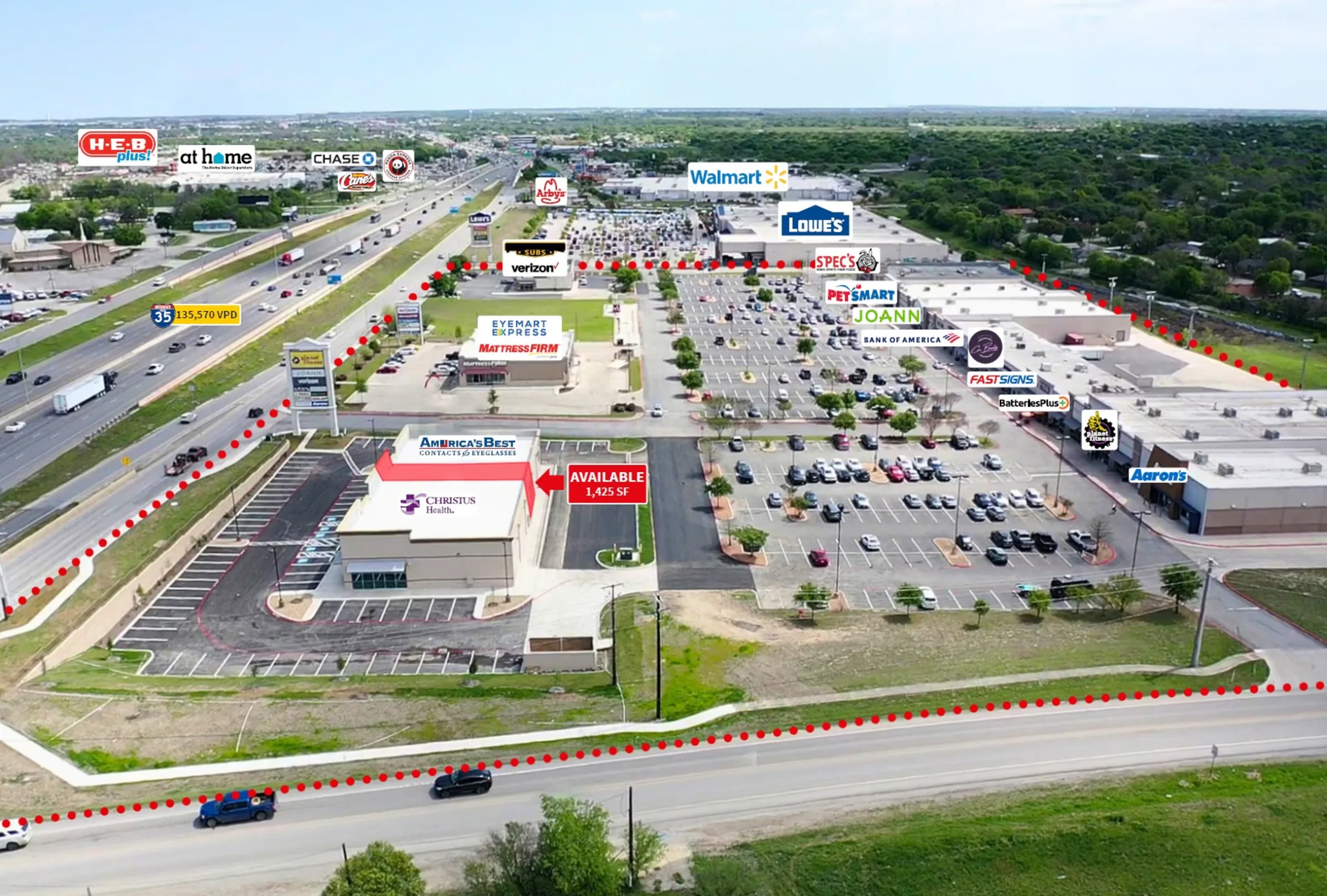 Interstate Plaza — Lease in New Braunfels, TX, photo 2 of 6