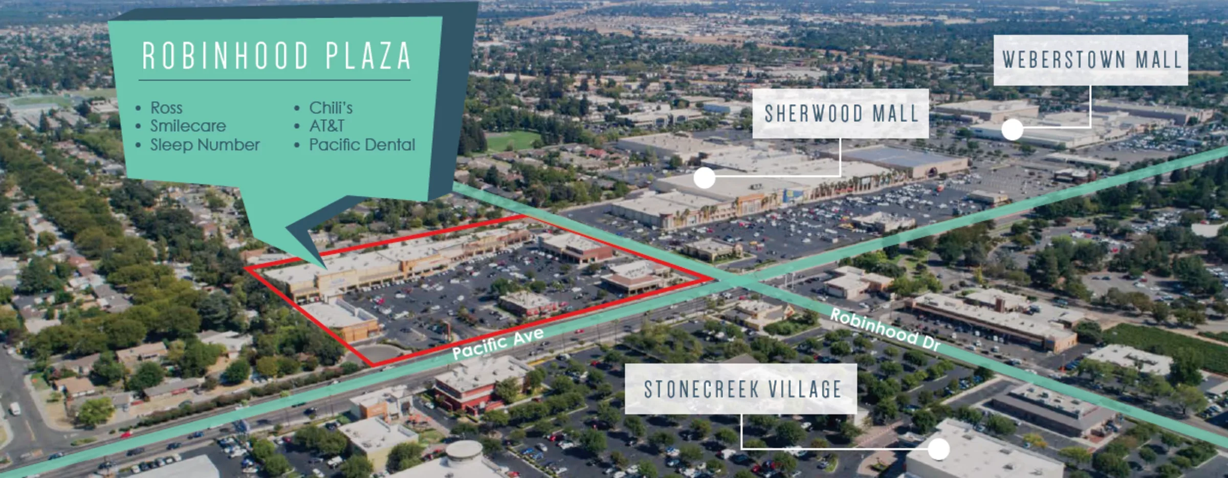 Robinhood Plaza — Lease in Stockton, CA, photo 1 of 4