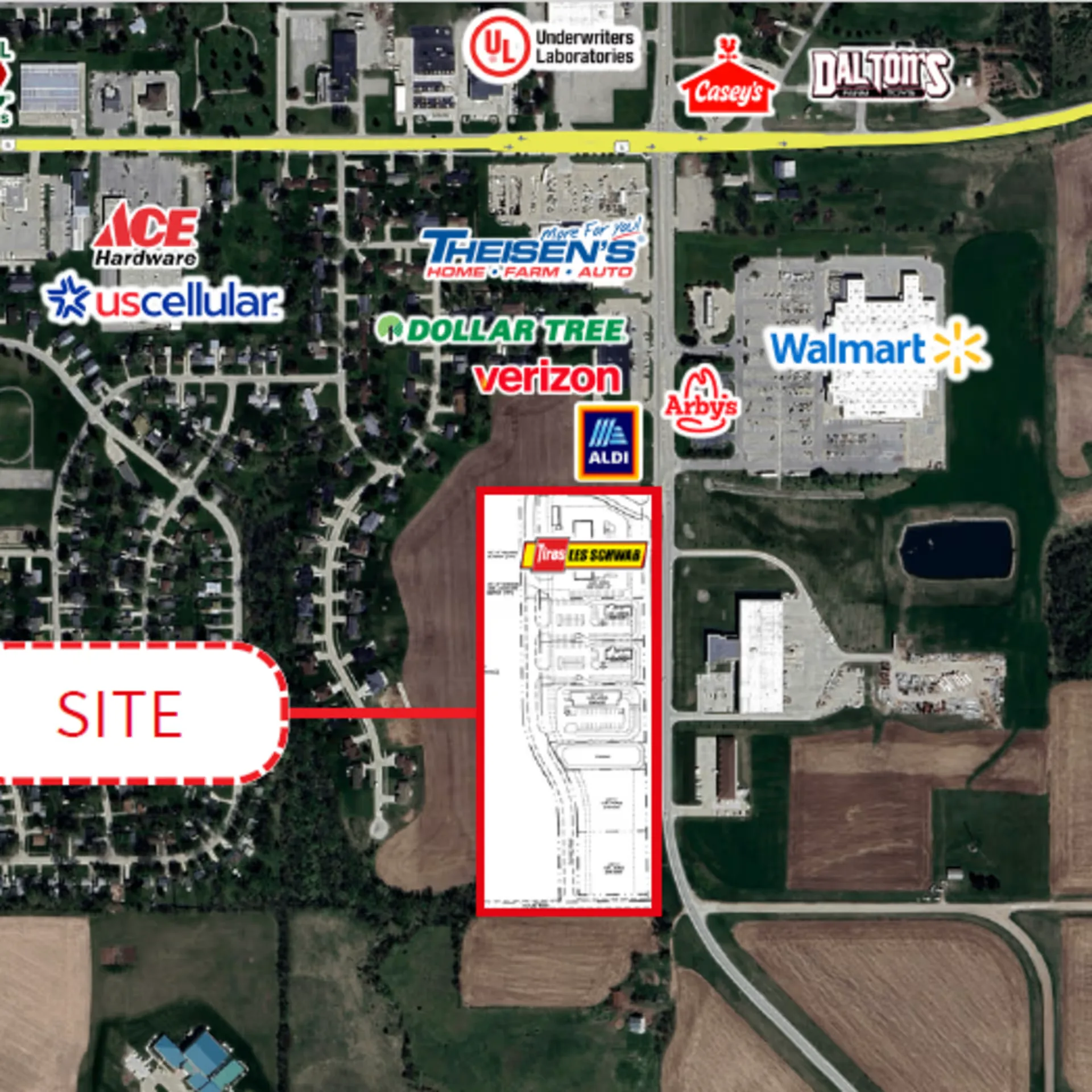 Iowa Speedway Drive & SW 9th St — Lease in Newton, IA, photo 1 of 1