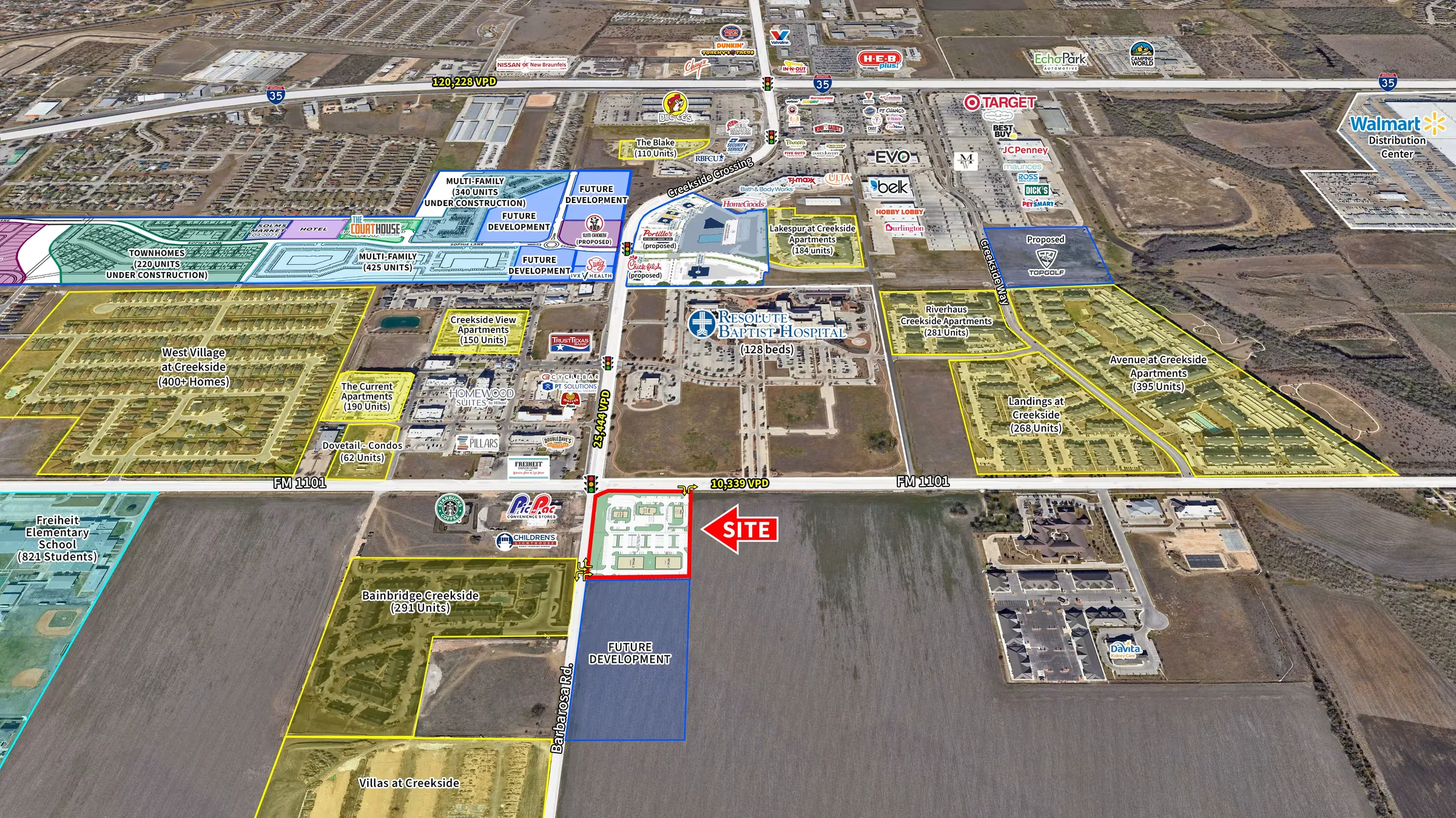 NEC FM 1101 & Barbarosa Rd - photo 1 - Nec Fm 1101 & Barbarosa Rd New Braunfels, TX