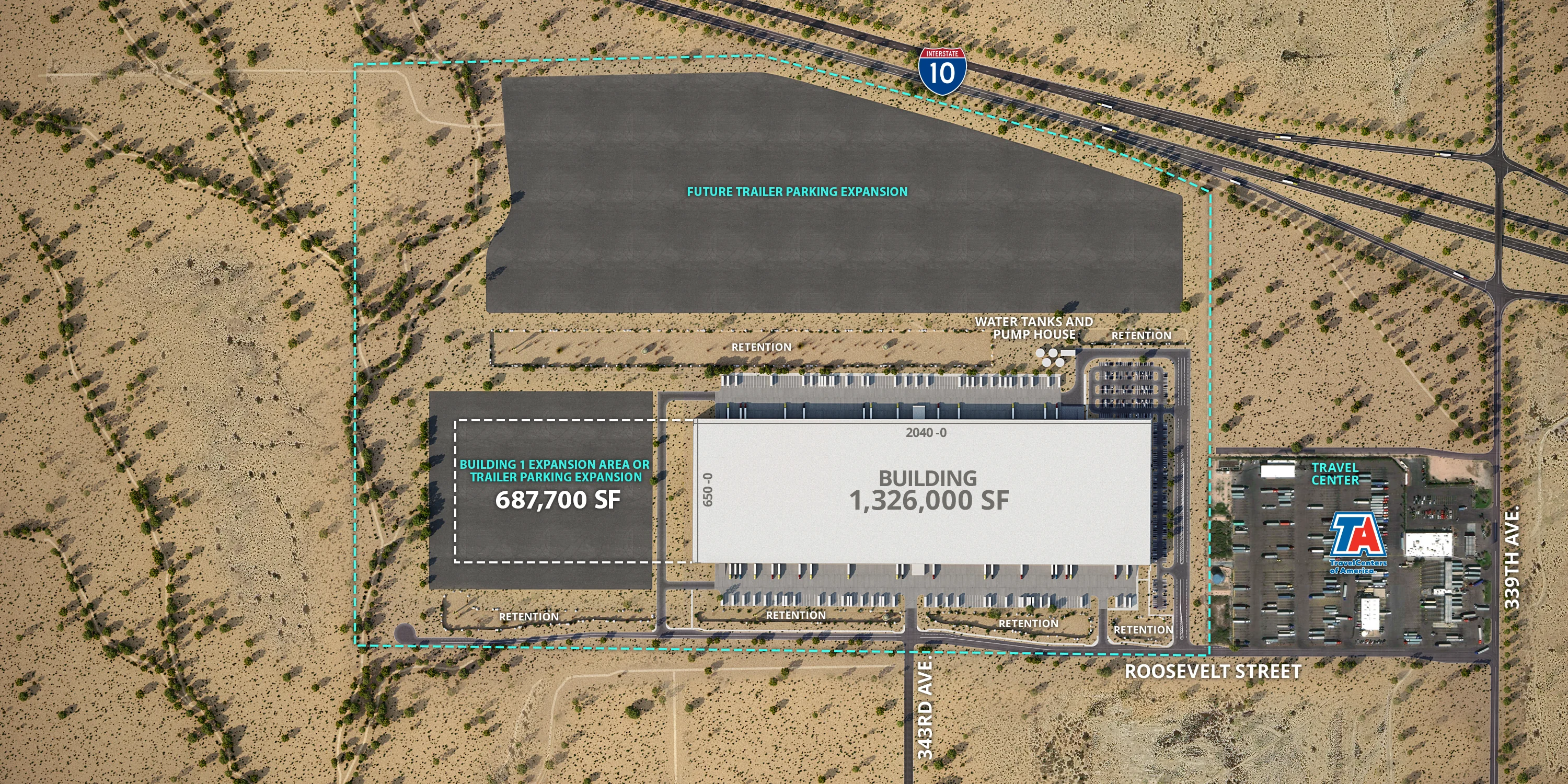 Roosevelt Logistics Center — Sale in Tonopah, AZ, photo 1 of 4