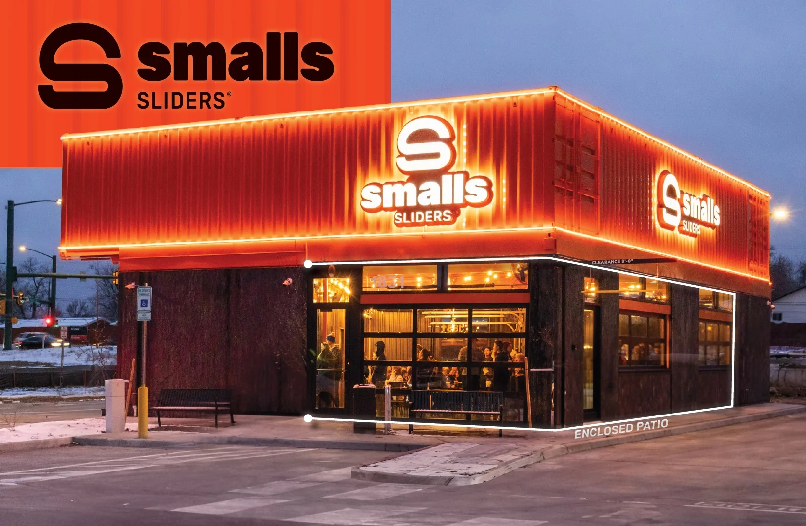 Smalls Sliders NNN Investment Sale — Sale in Thornton, CO, photo 1 of 4