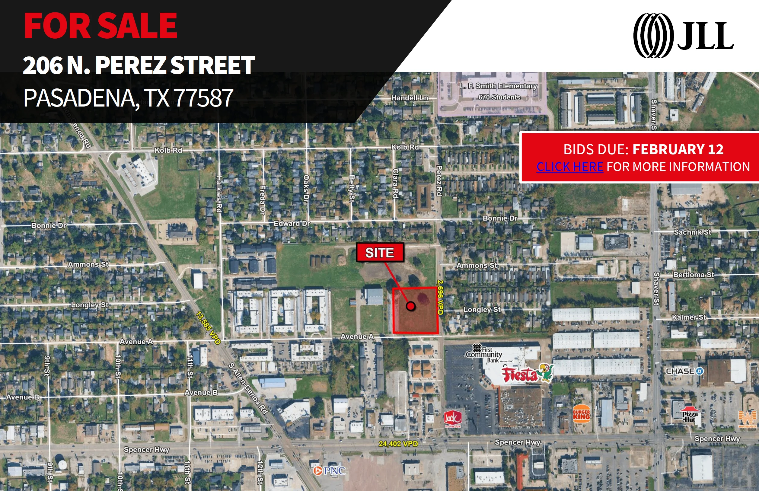 206 N Perez St — Sale in South Houston, TX, photo 1 of 1