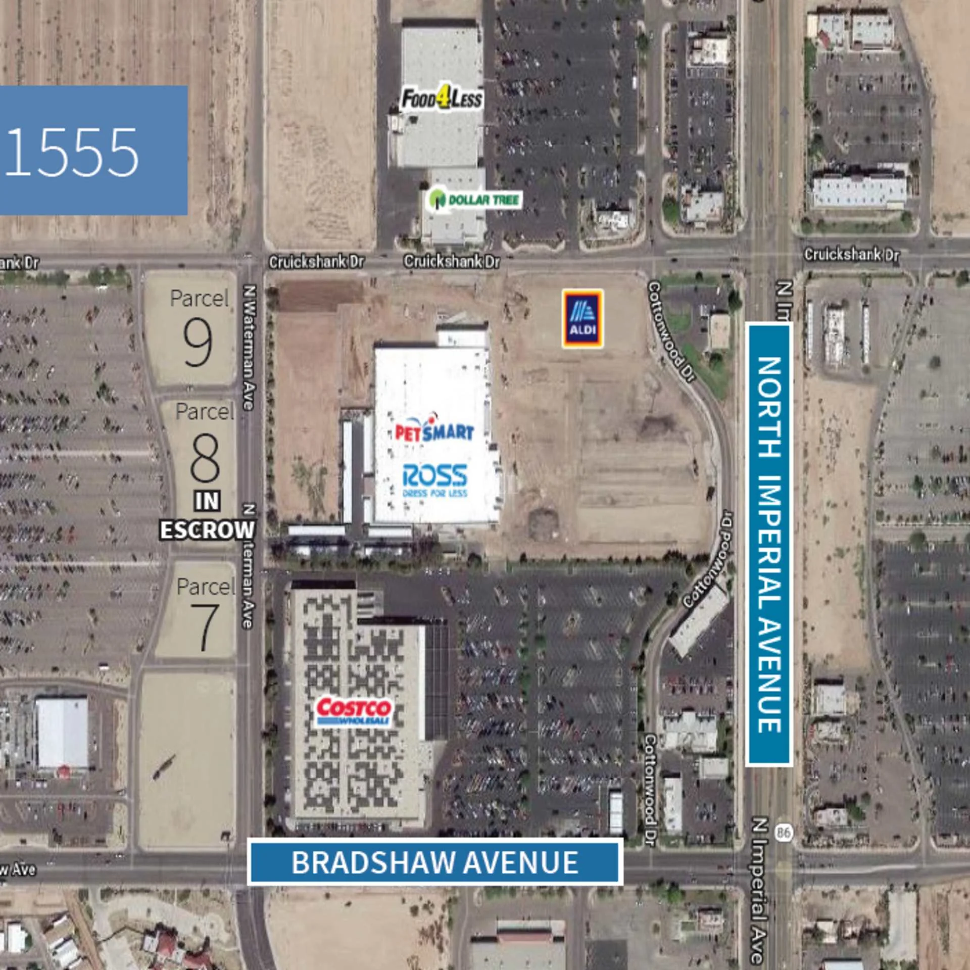 Walmart | El Centro Excess land — Sale in El Centro, CA, photo 2 of 4