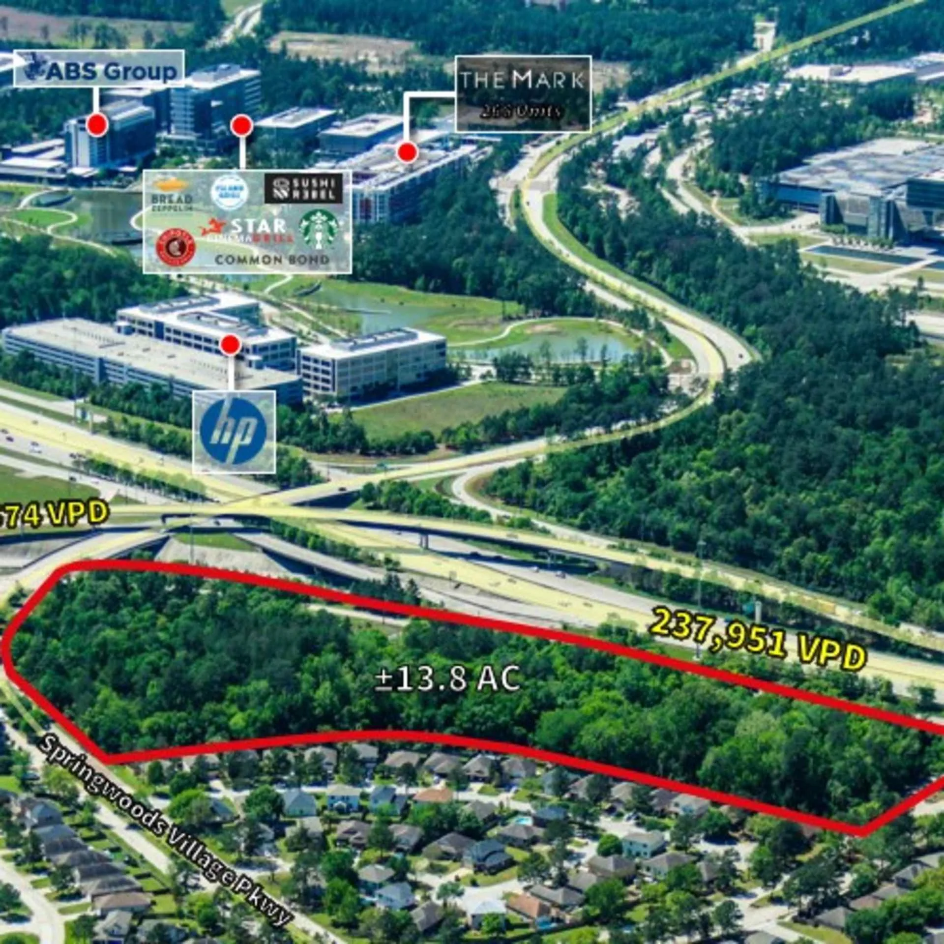 I-45 & Springwoods Village Parkway