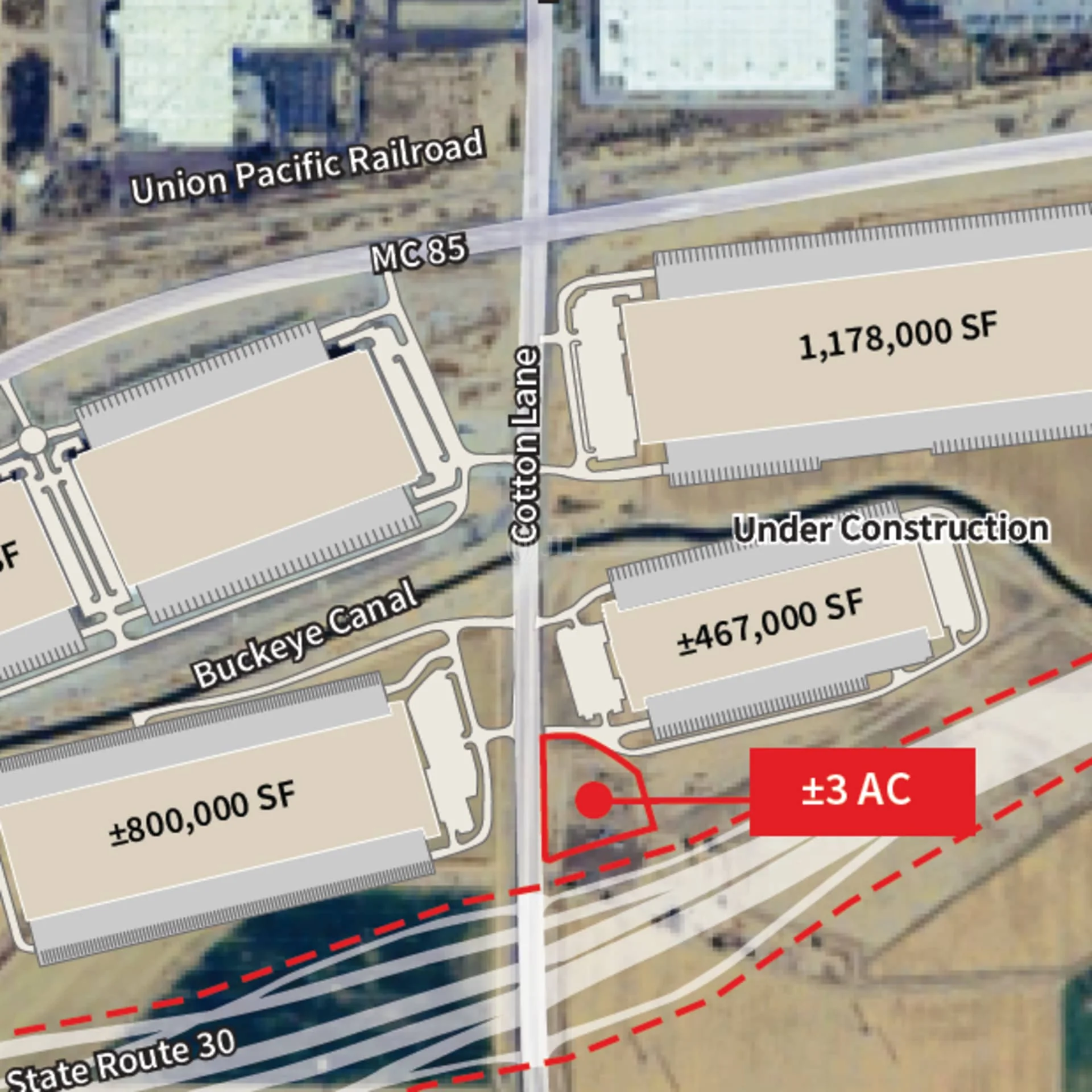 SEC Cotton Ln & Buckeye Canal — Sale in Goodyear, AZ, photo 2 of 4