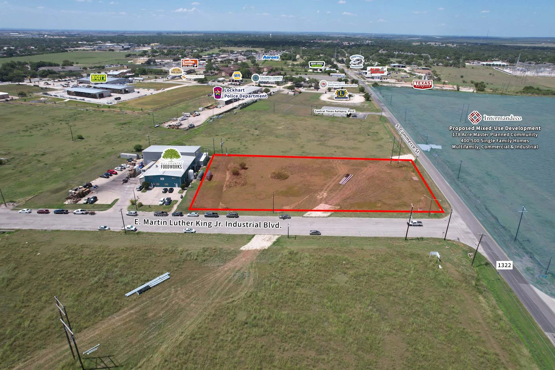 NWC FM 1322 & E. MLK Jr. Industrial Blvd.