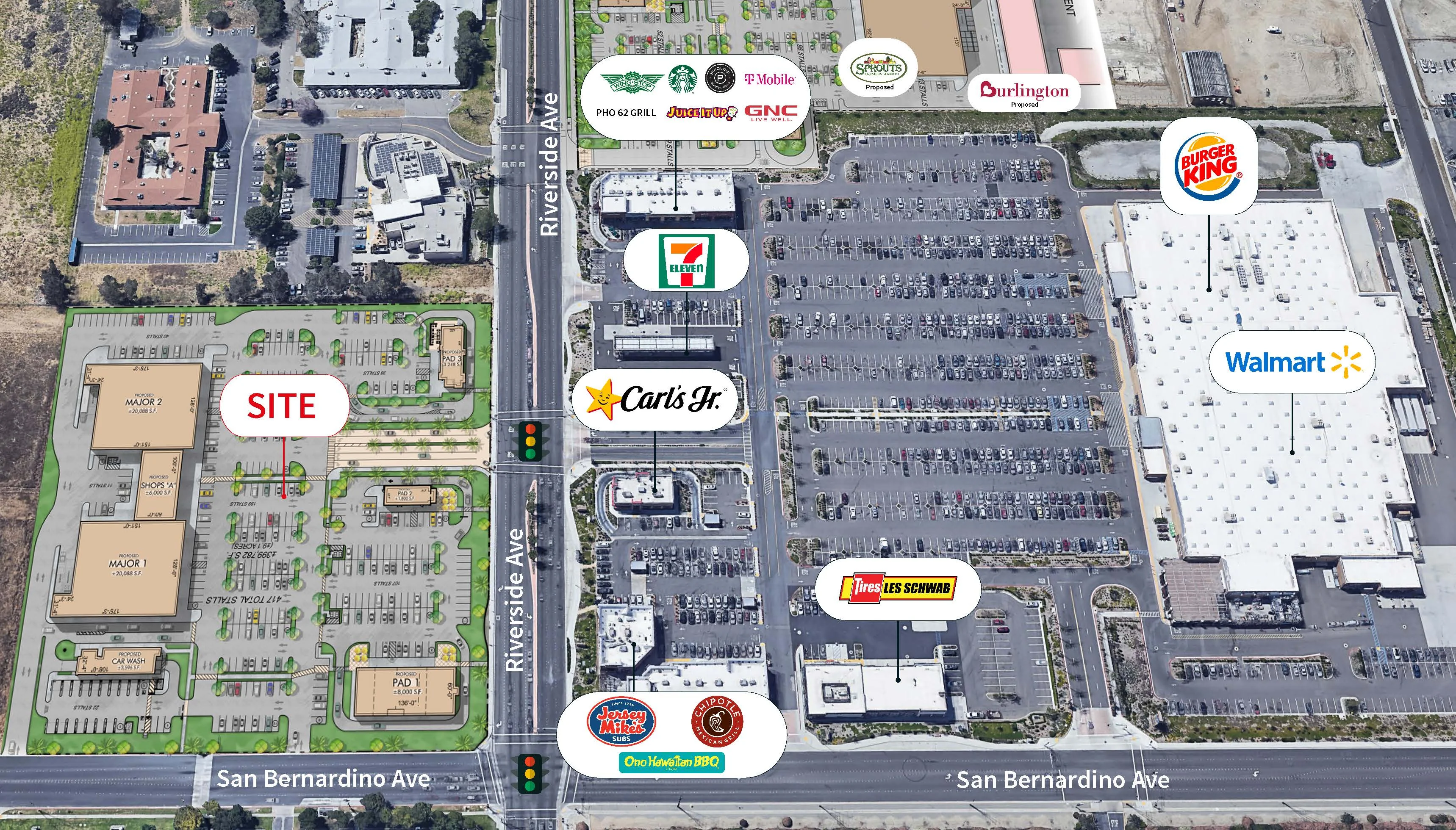 SEC San Bernardino Ave & Riverside Ave