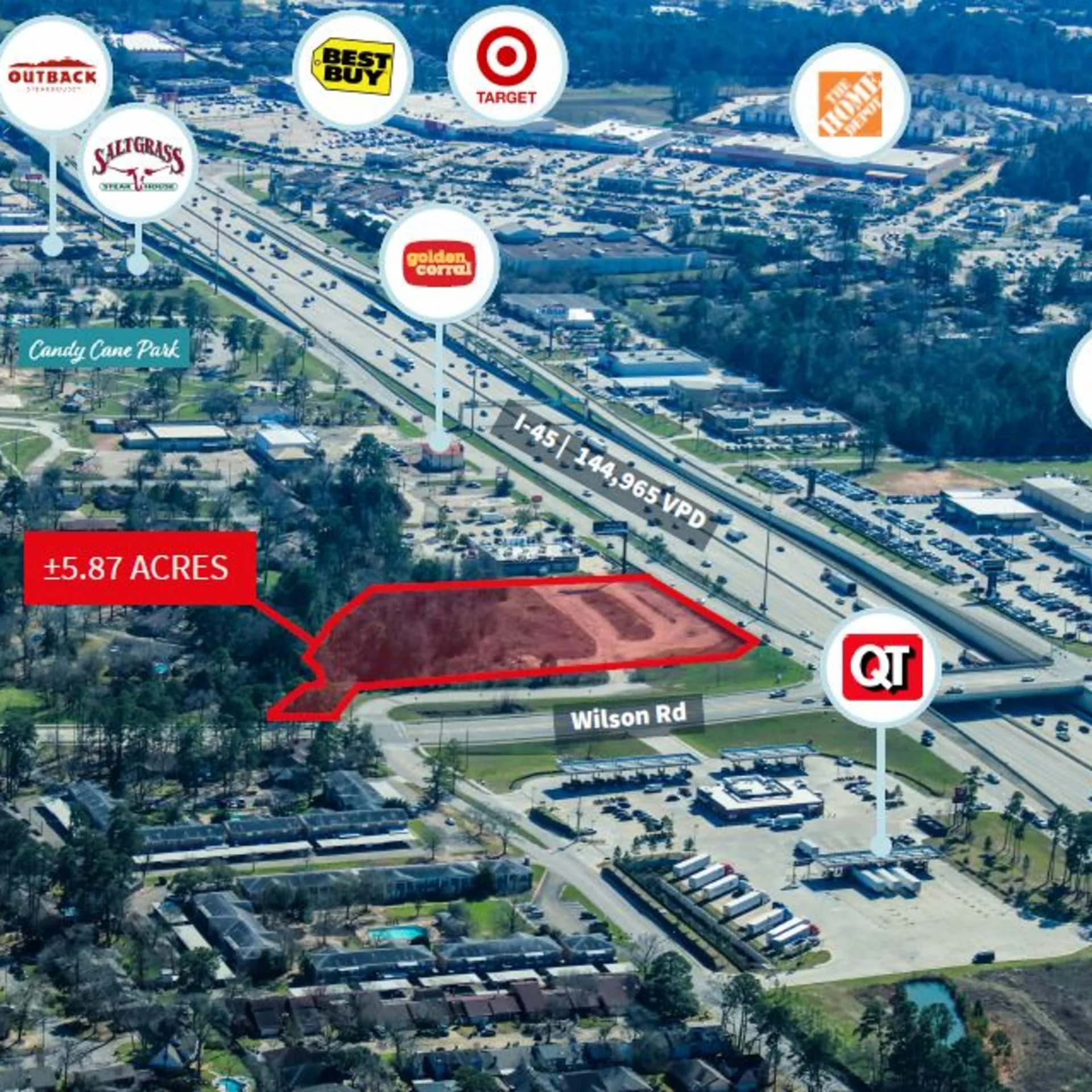 I-45 and Wilson Rd — Sale in Conroe, TX, photo 3 of 4
