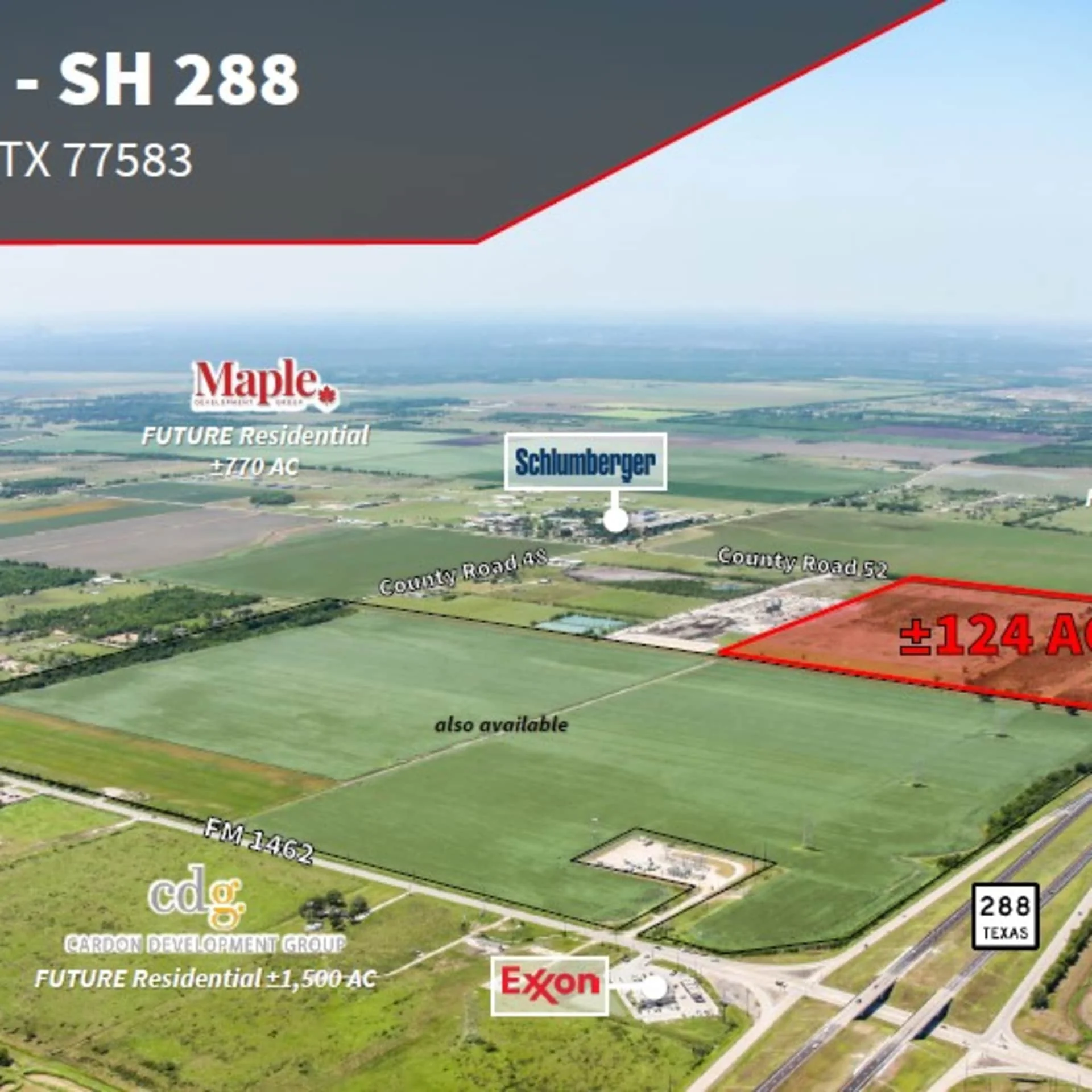 124 Acres at SH 288 and CR 52